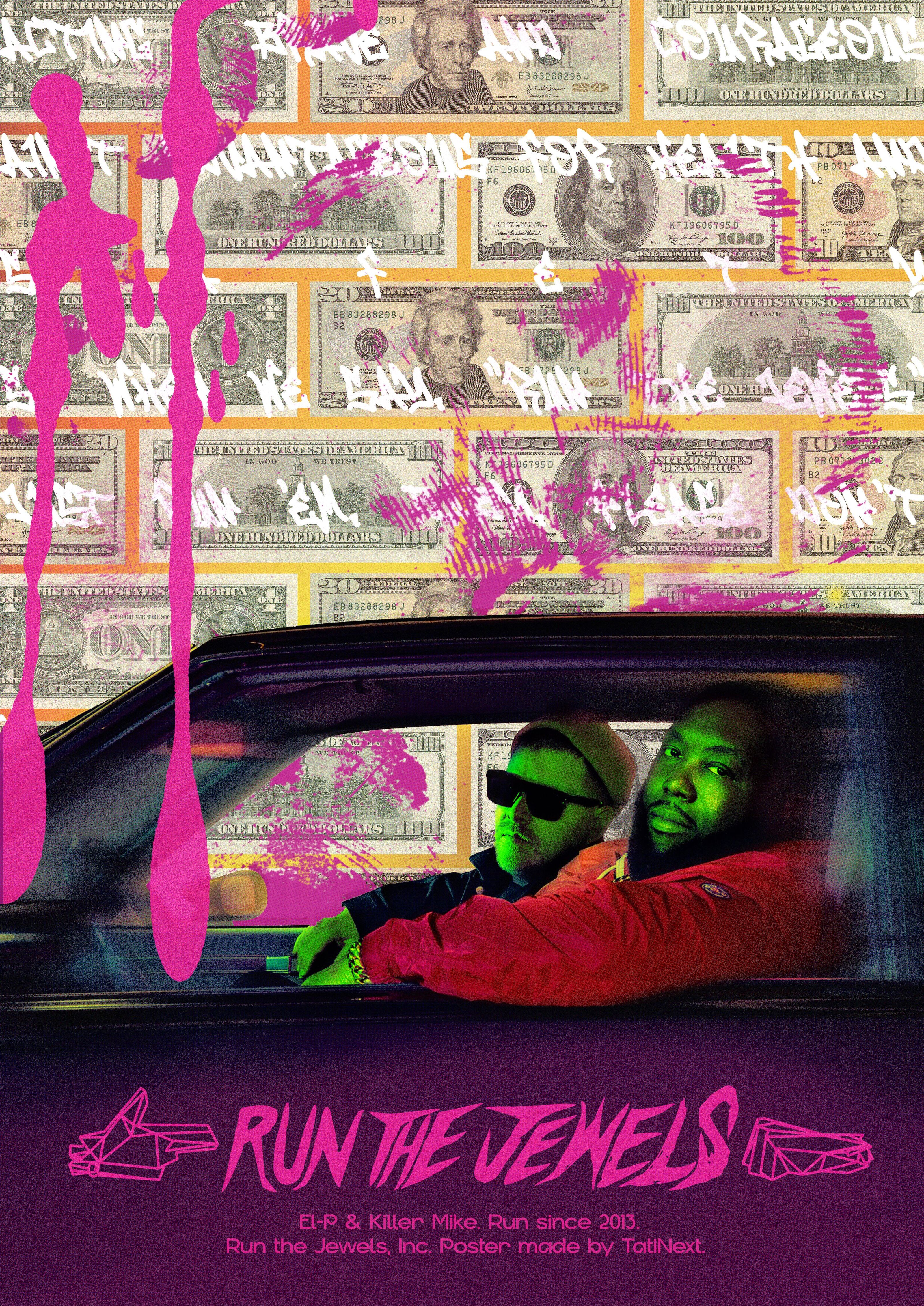 Постер с Run The Jewels (2024) — Изображение №2 — Брендинг, Графика на Dprofile