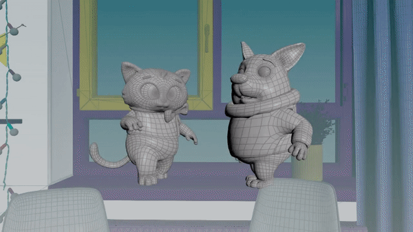 Новогодний спец. проект / Абсолют Недвижимость — Изображение №13 — 3D, Анимация на Dprofile