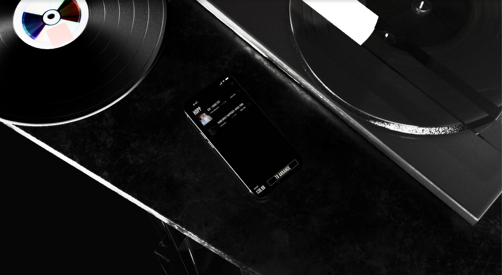 ®ec.disques! WEBSITE: VINYL RECORDS — Изображение №12 — Интерфейсы, Анимация на Dprofile