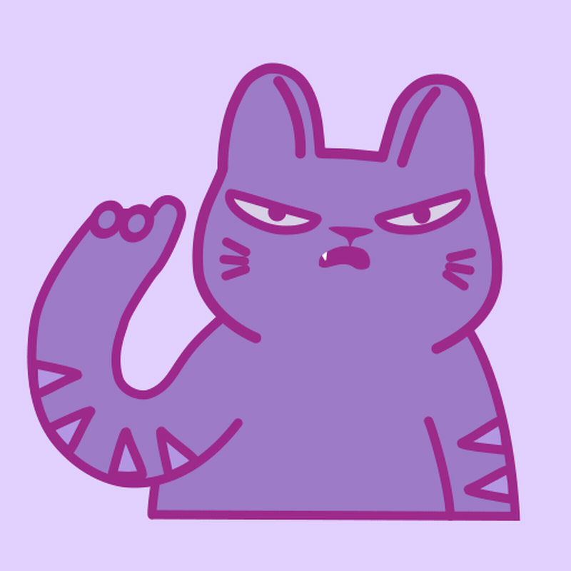 Кот Булка. Стикерпак для телеграм — Изображение №4 — Иллюстрация на Dprofile