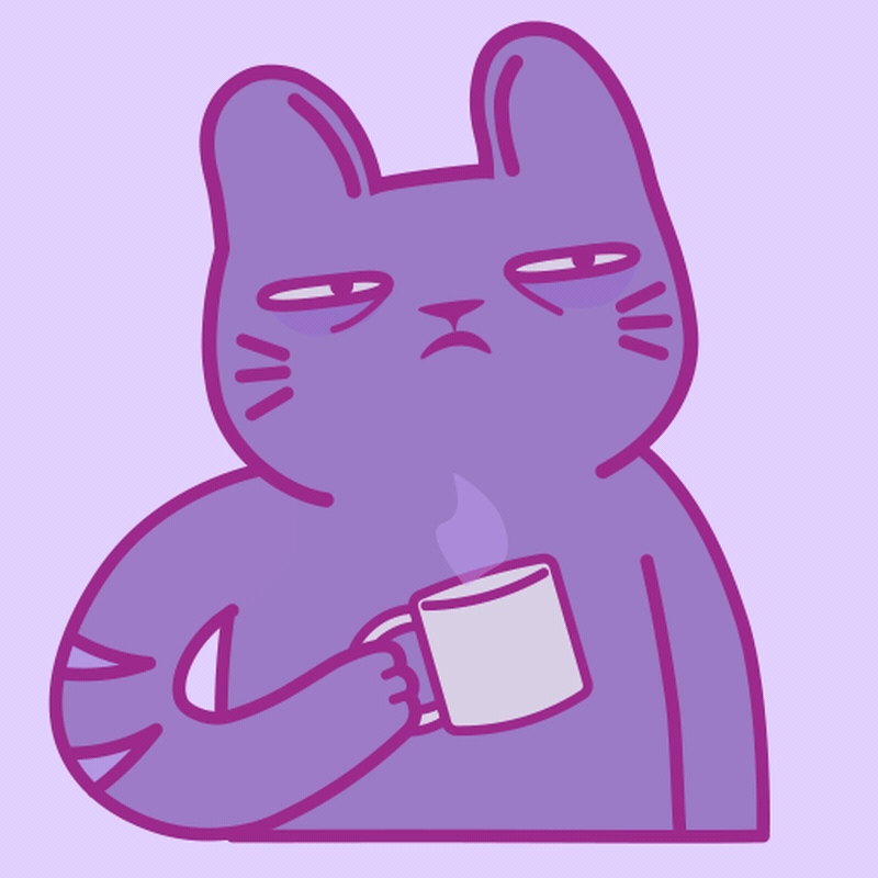 Кот Булка. Стикерпак для телеграм — Изображение №9 — Иллюстрация на Dprofile