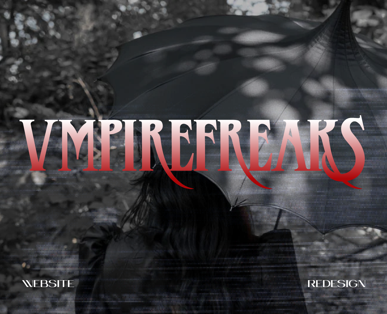 Vampirefreaks website redesign — Интерфейсы, Брендинг на Dprofile