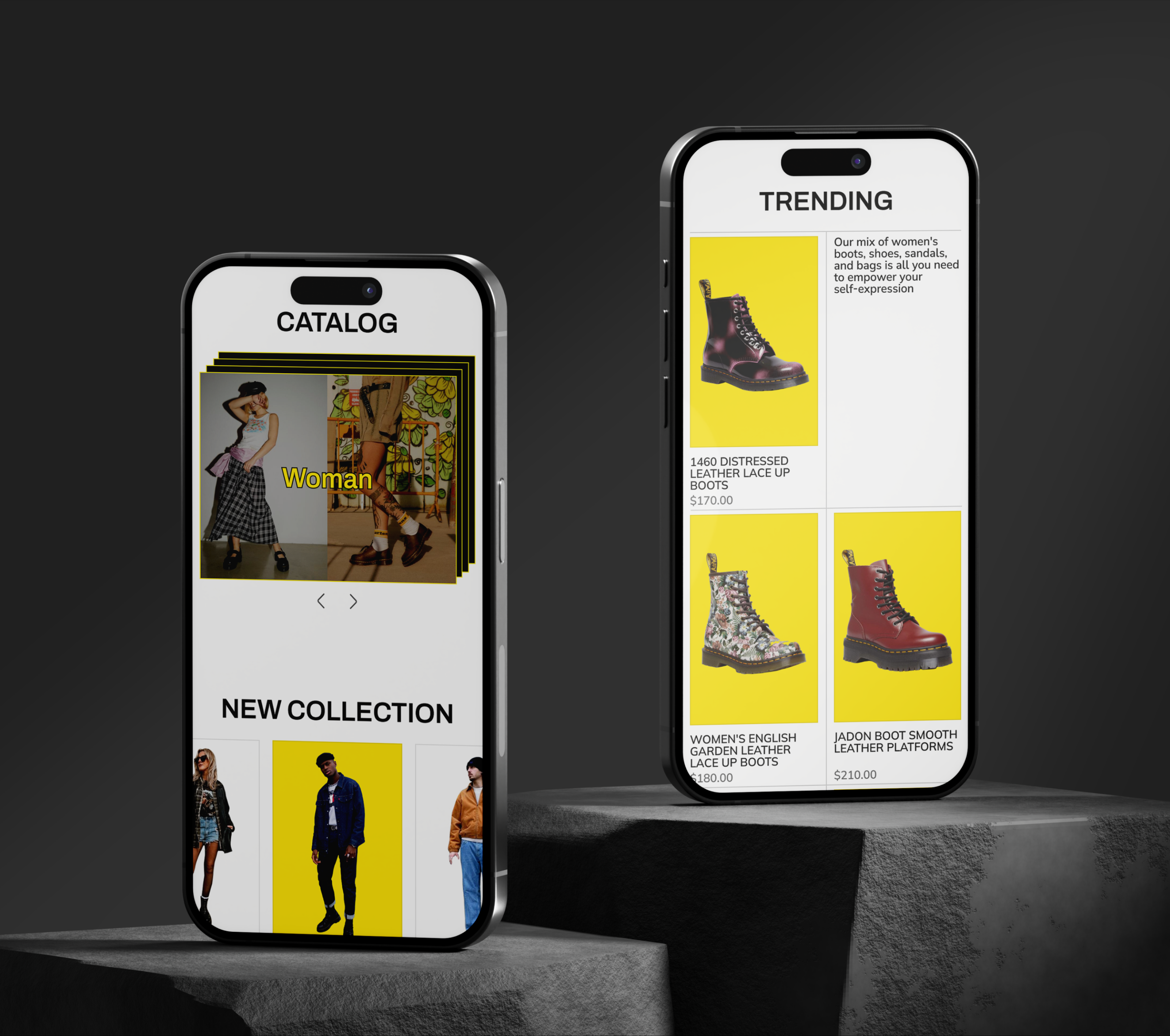 DR. MARTENS | REDESIGN CONCEPT — Изображение №4 — Интерфейсы на Dprofile