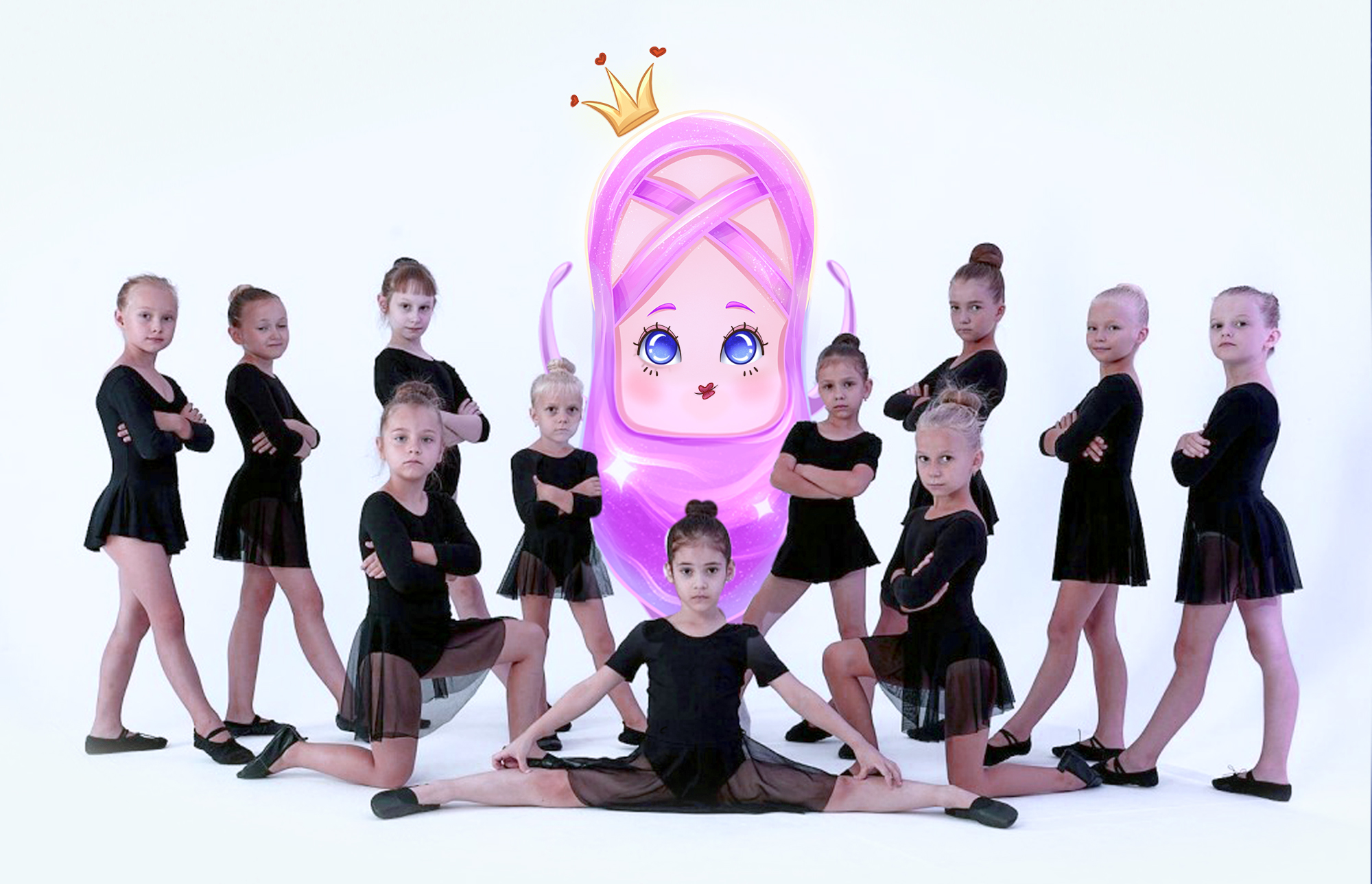 Разработка Бренд персонажа для детской школы балета — Изображение №9 — Иллюстрация на Dprofile