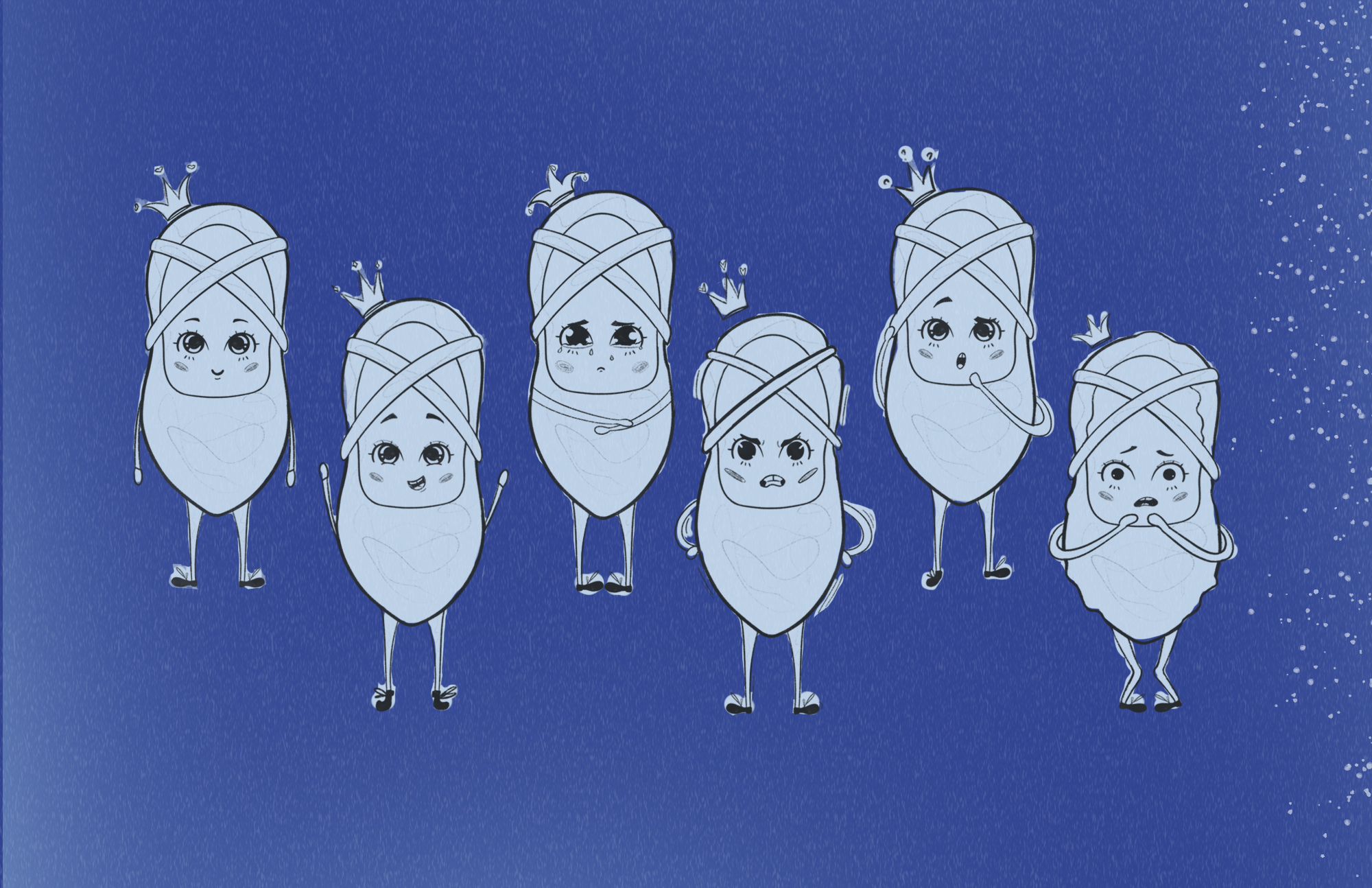 Разработка Бренд персонажа для детской школы балета — Изображение №5 — Иллюстрация на Dprofile