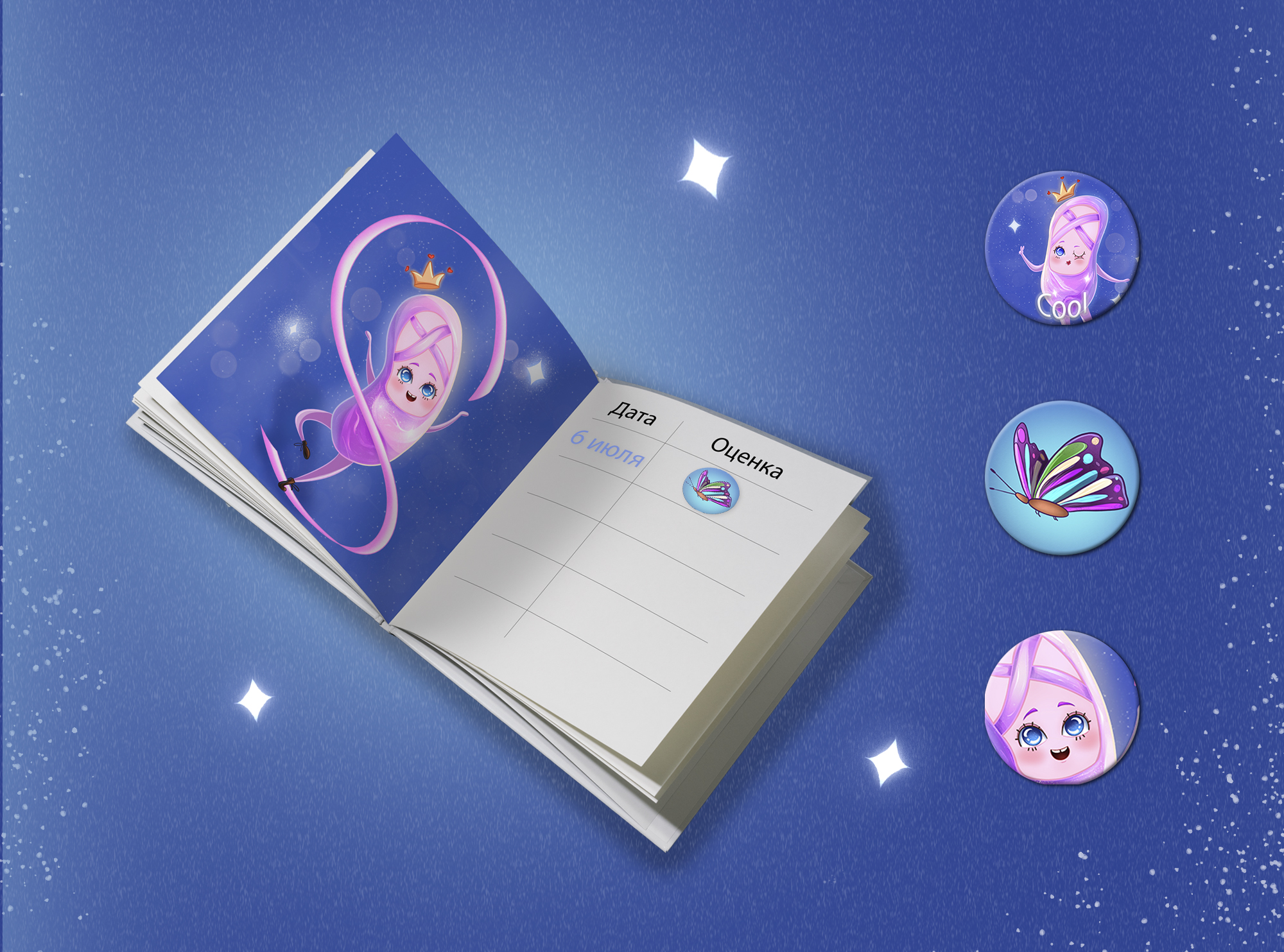 Разработка Бренд персонажа для детской школы балета — Изображение №6 — Иллюстрация на Dprofile