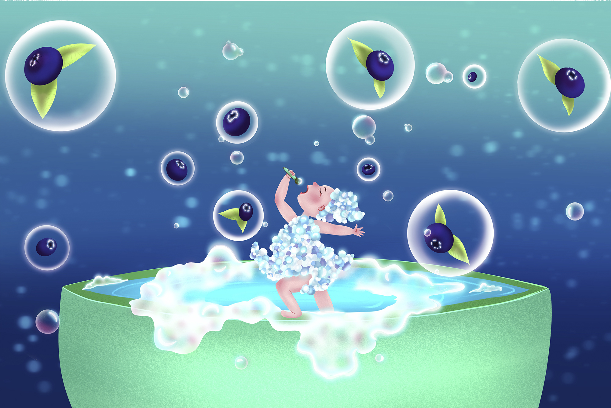 Серия иллюстрация для упаковки детской косметики — Изображение №9 — Брендинг, Иллюстрация на Dprofile