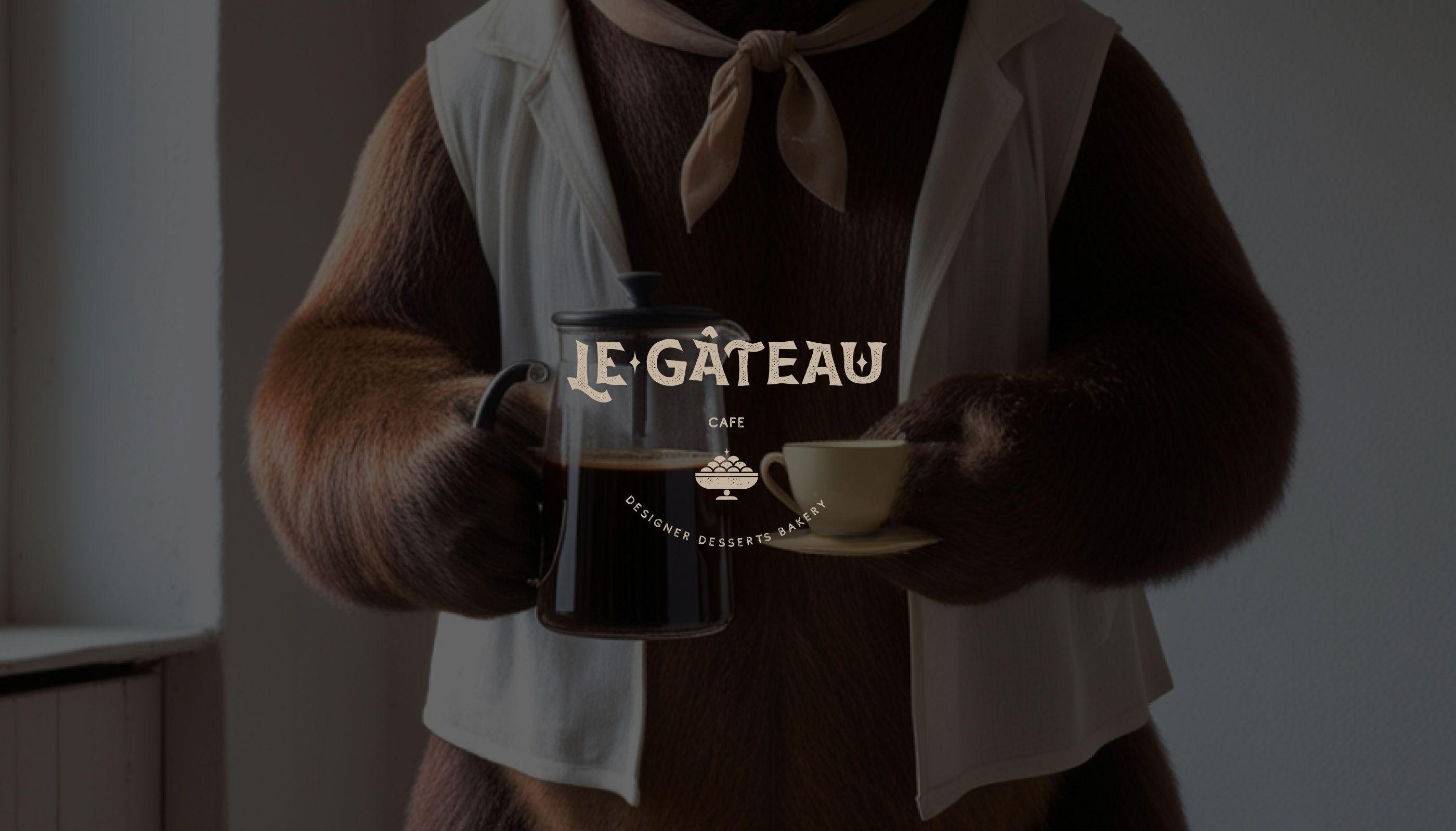 «Le Gateau» — Designer Desserts Bakery — Изображение №7 — Брендинг, 3D на Dprofile