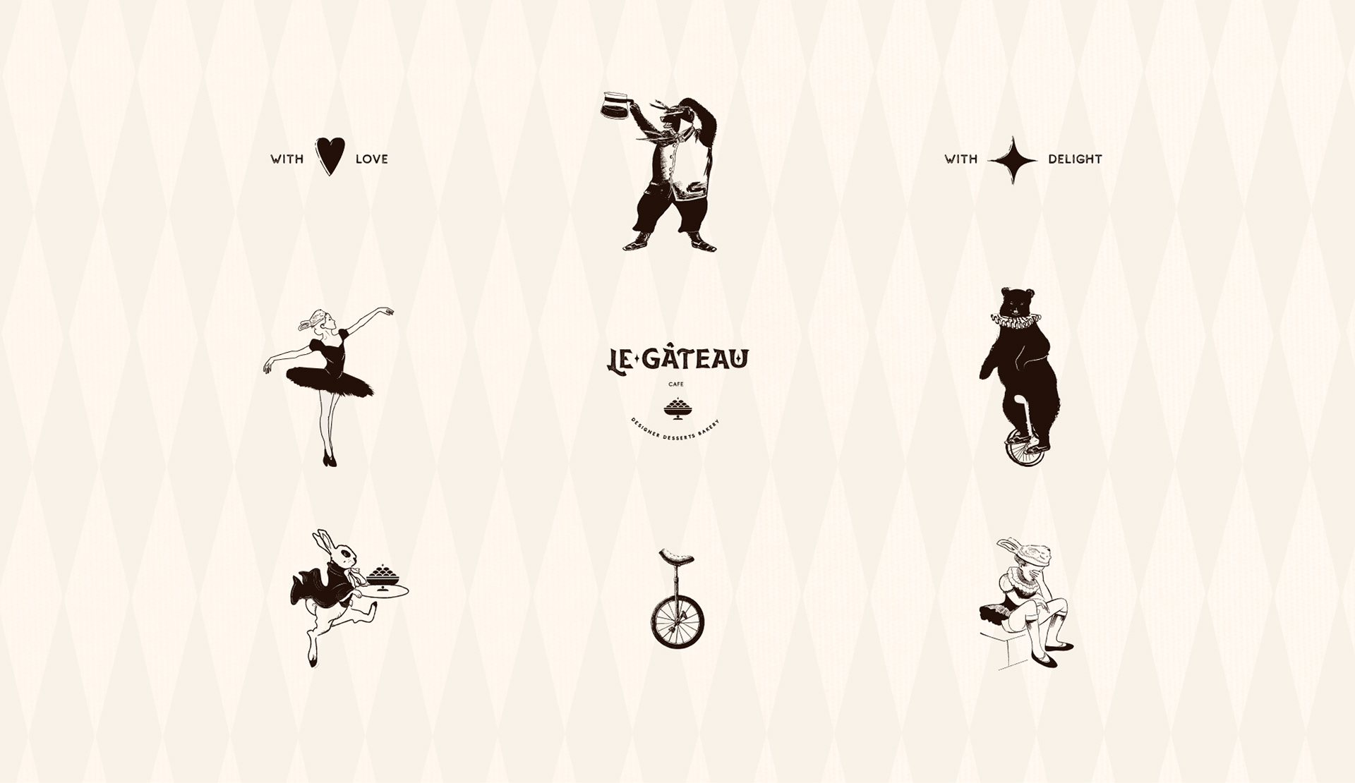 «Le Gateau» — Designer Desserts Bakery — Изображение №3 — Брендинг, 3D на Dprofile