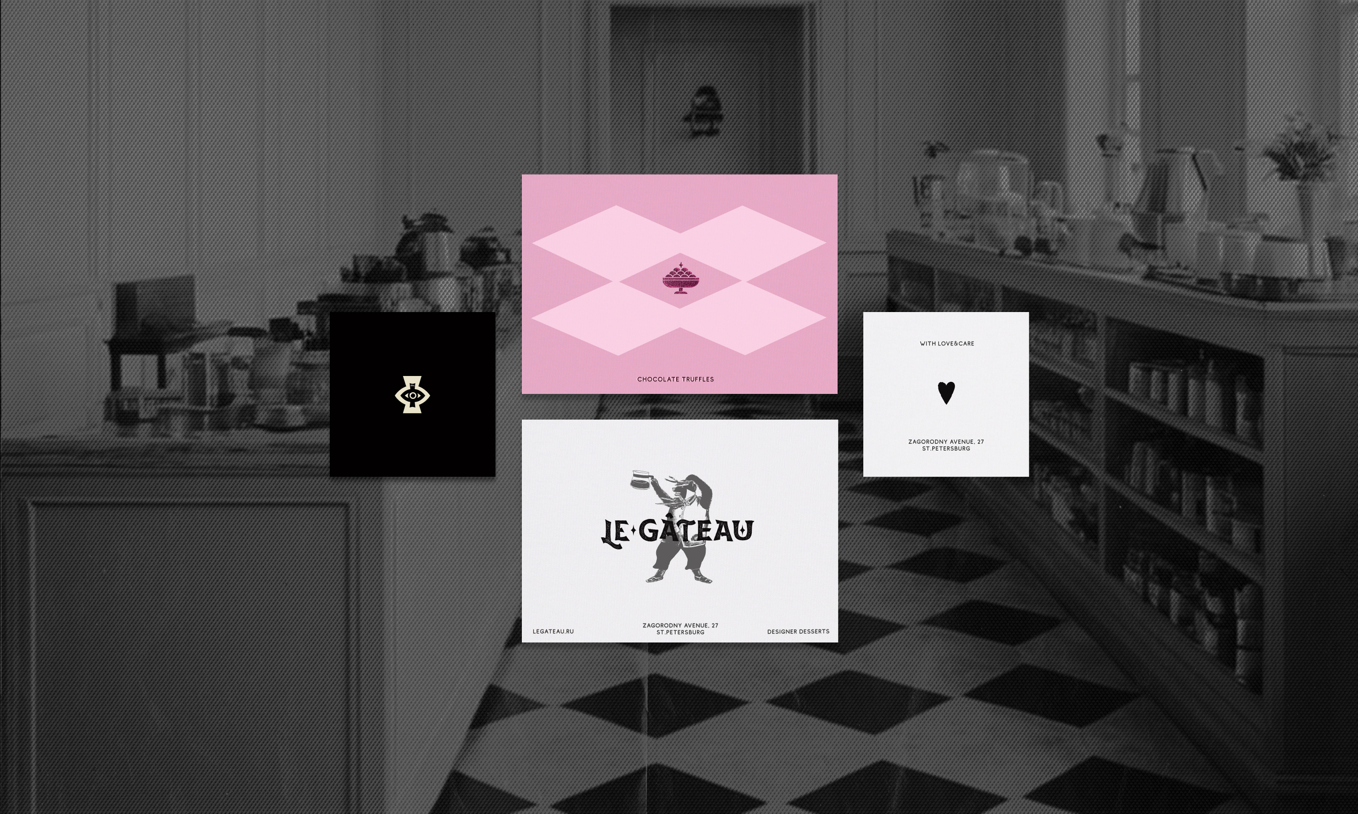 «Le Gateau» — Designer Desserts Bakery — Изображение №19 — Брендинг, 3D на Dprofile