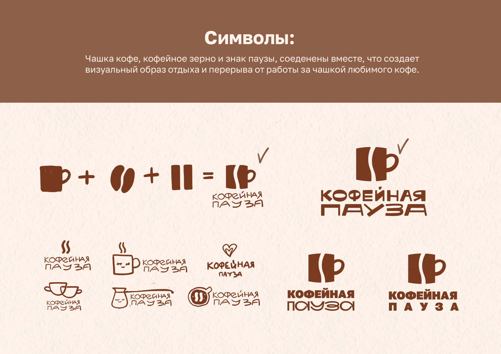 Кофейная Пауза — Изображение №3 — Брендинг на Dprofile