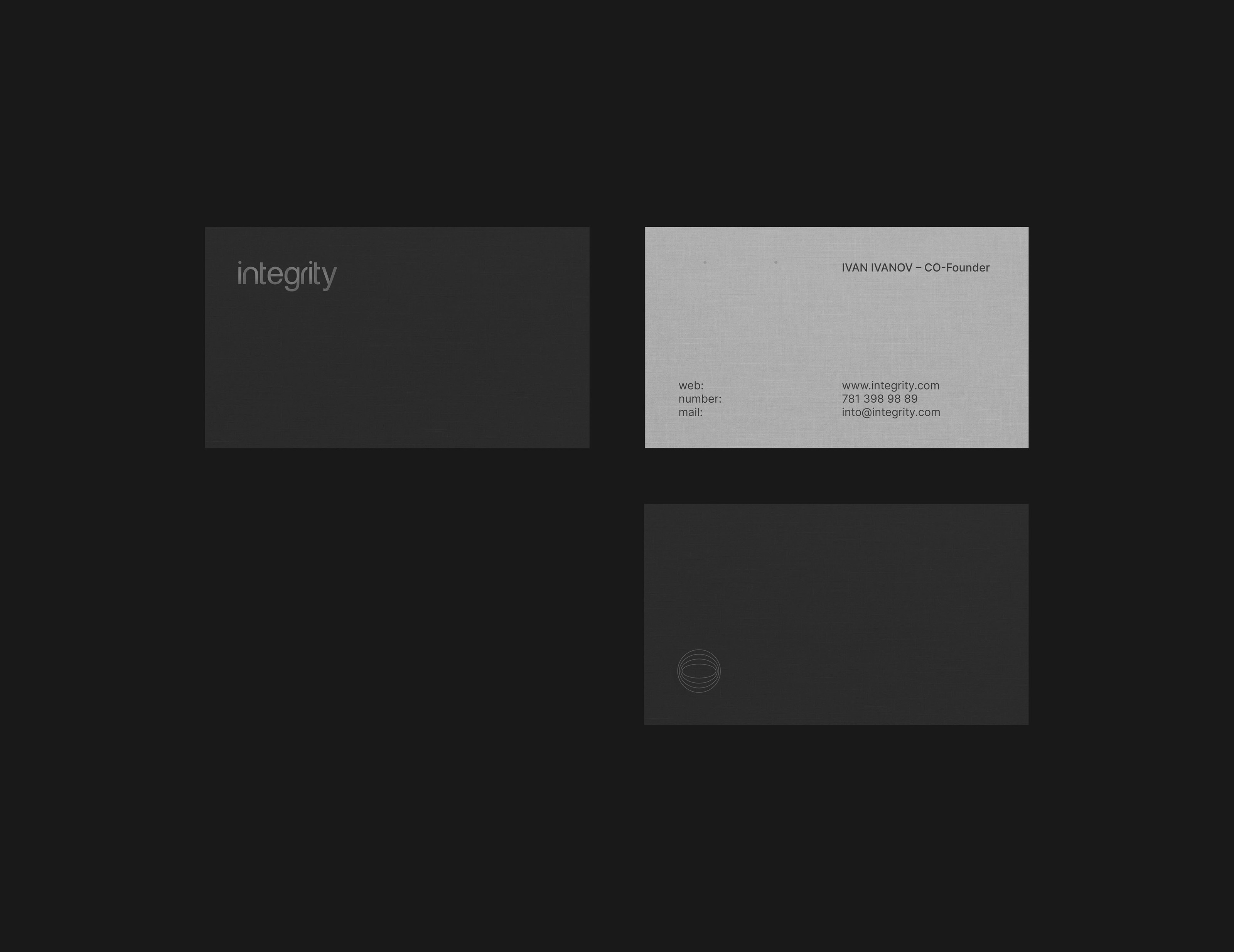 Integrity / corporate identity & logotype — Изображение №6 — Брендинг на Dprofile