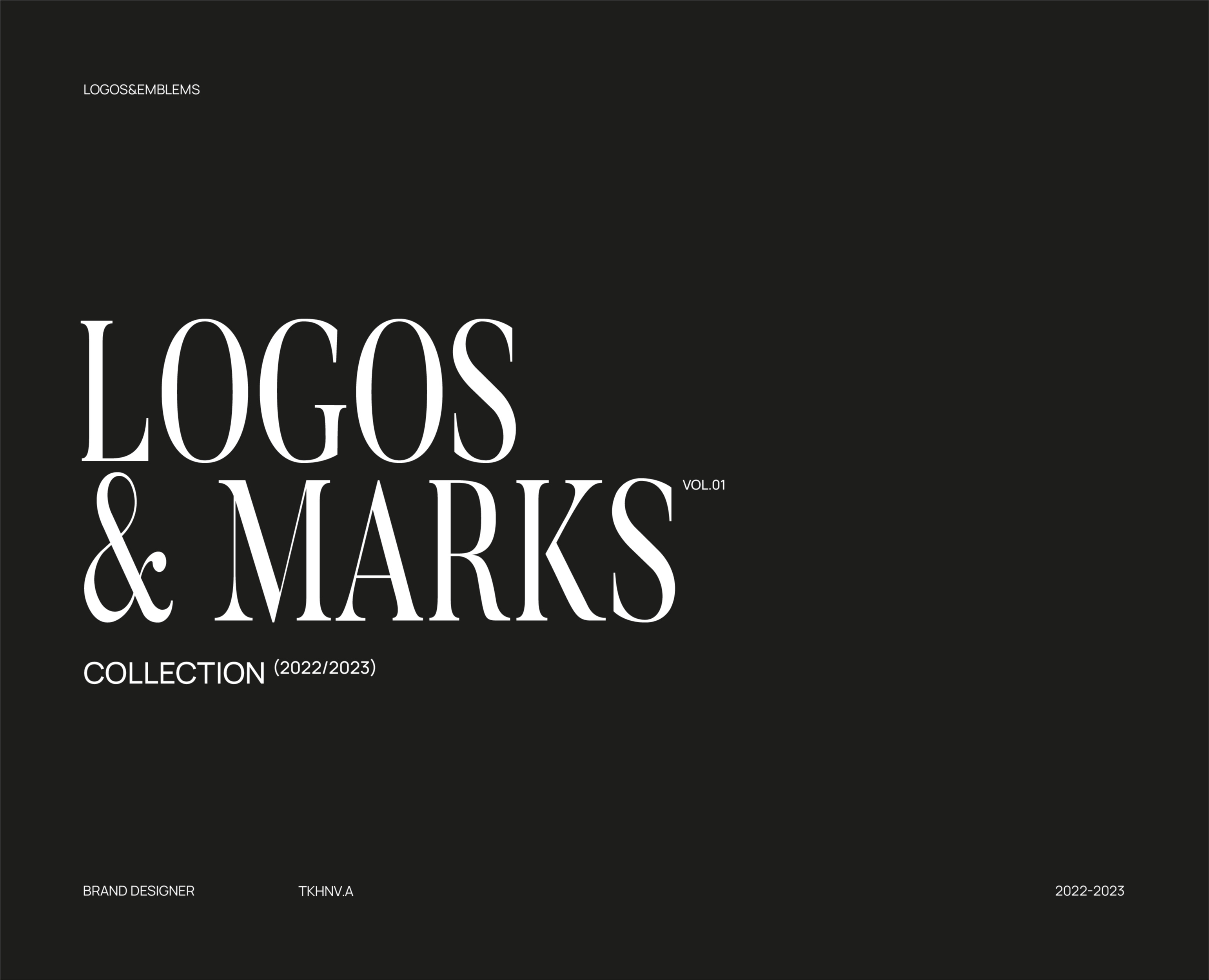 Logofolio (logos&marks) collection 22/23 — Брендинг на Dprofile