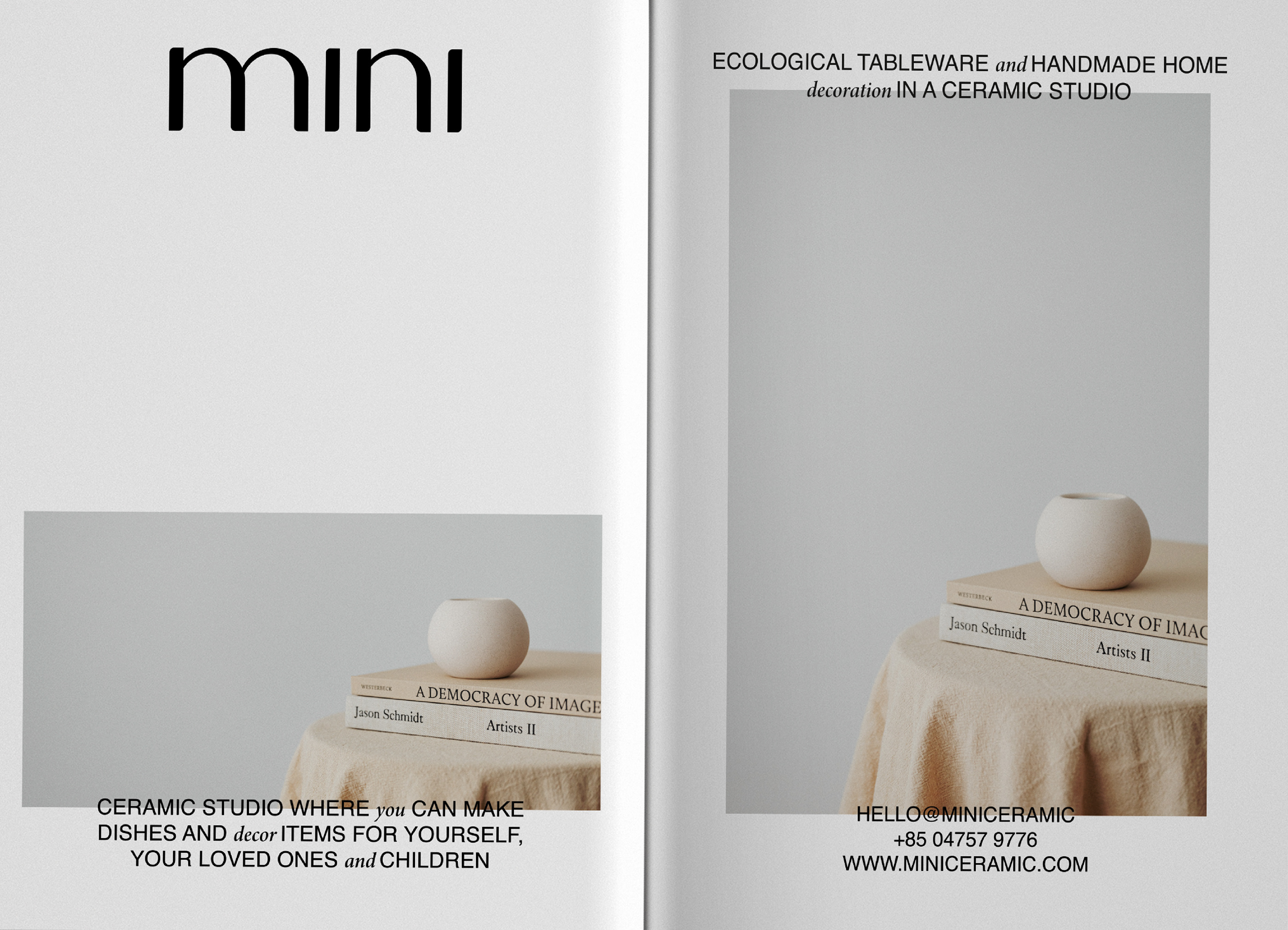 Mini ceramics / logotype & identity — Изображение №6 — Брендинг на Dprofile