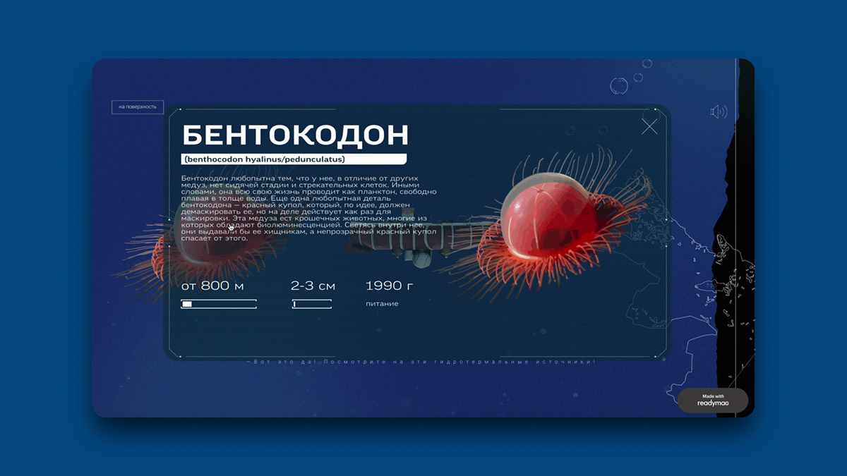 Лонгрид «Марианская впадина» — Изображение №7 — Интерфейсы на Dprofile