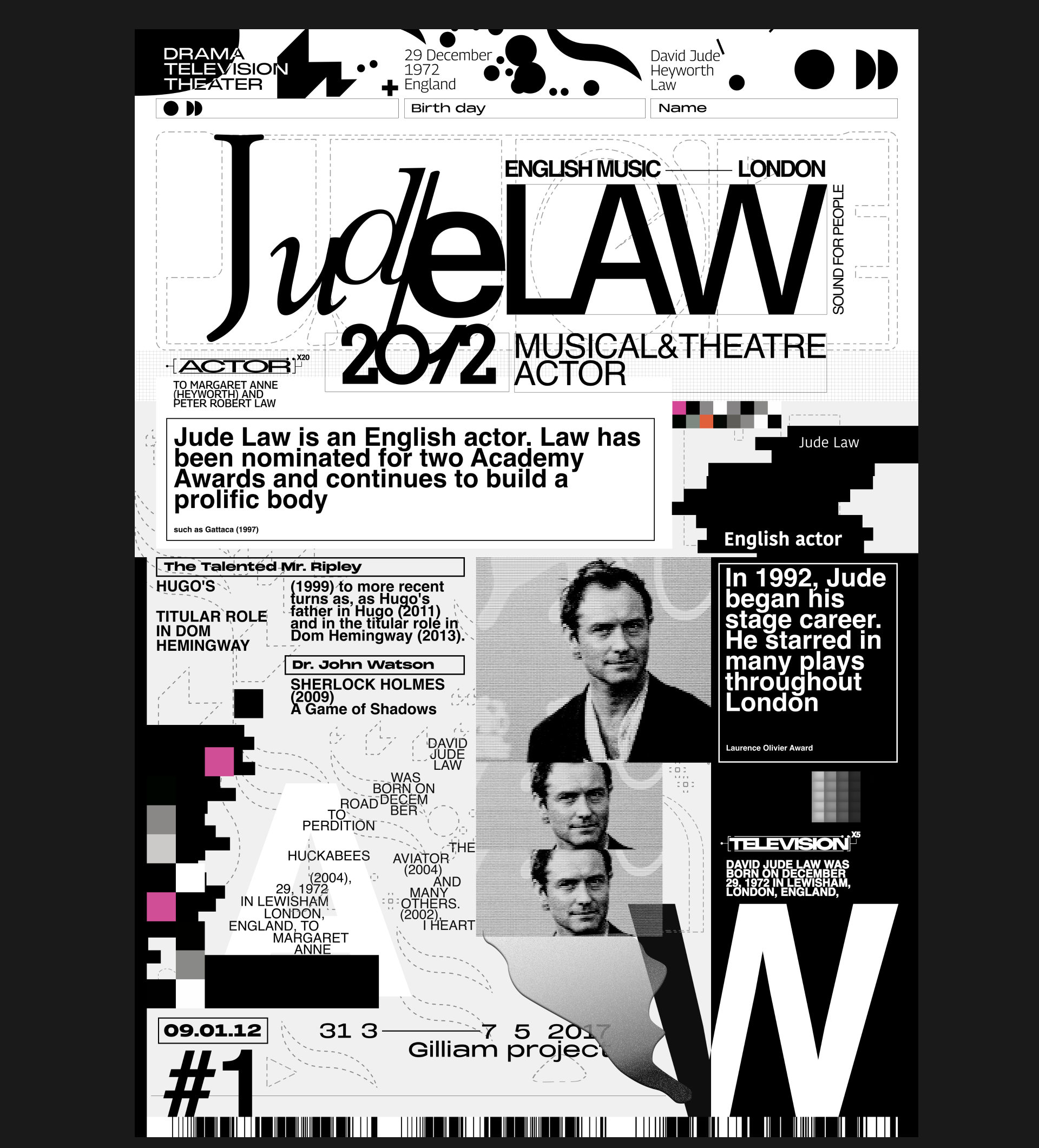 Posters Music Art Film — Изображение №8 — Интерфейсы, Графика на Dprofile