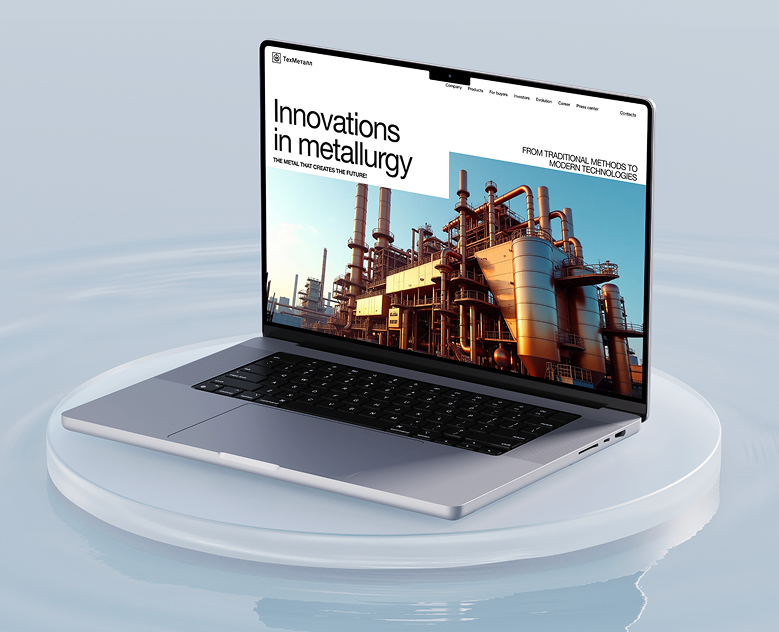 Metall Website | UX/UI — Интерфейсы, Анимация на Dprofile
