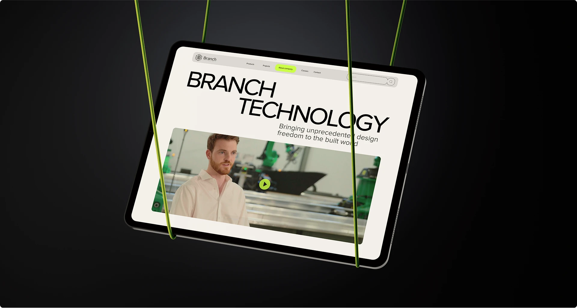 UI/UX Redesign corporate website "Branch Technology" — Изображение №15 — Интерфейсы на Dprofile