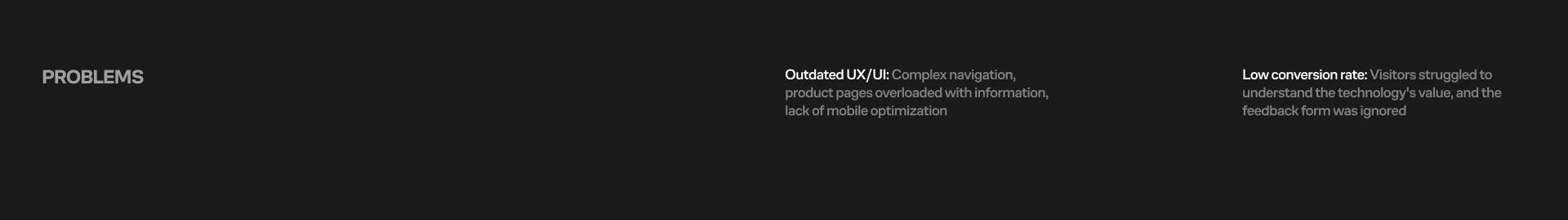 UI/UX Redesign corporate website "Branch Technology" — Изображение №2 — Интерфейсы на Dprofile