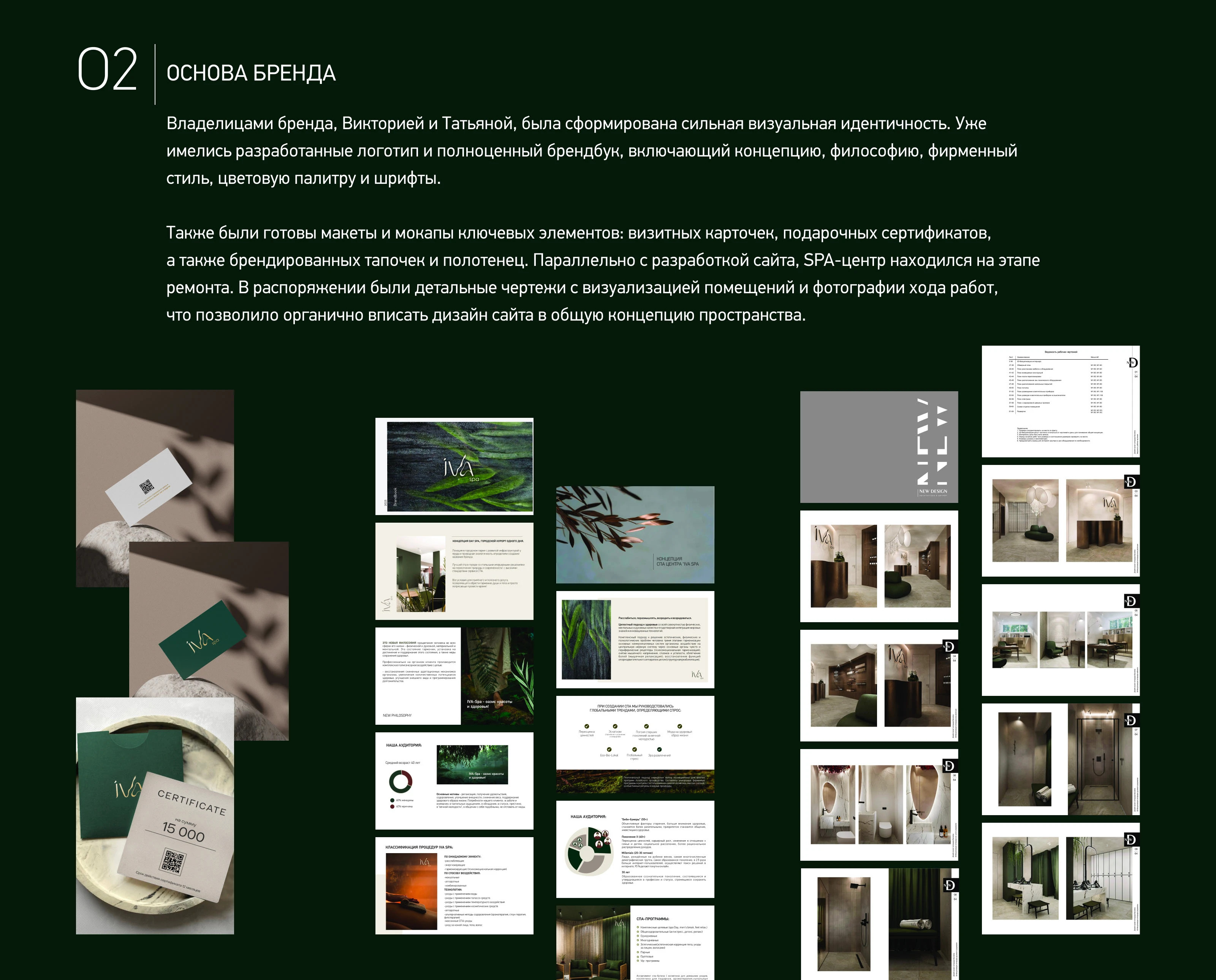 Сайт СПА-центра IVA SPA | SPA-процедуры | СПА-ритуалы — Изображение №3 — Интерфейсы на Dprofile