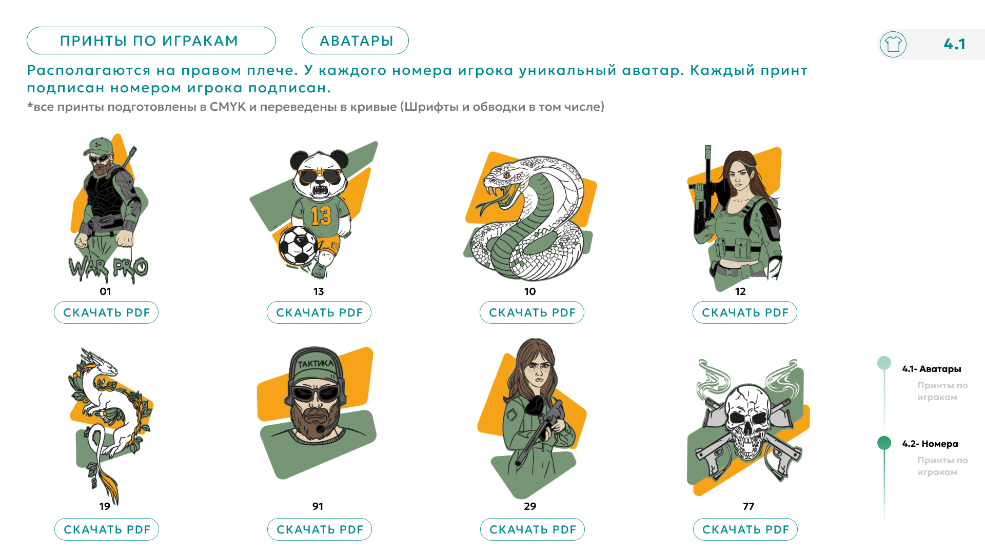 Разработка  корпаративного "Джерси" для пинтбола — Изображение №7 — Брендинг на Dprofile