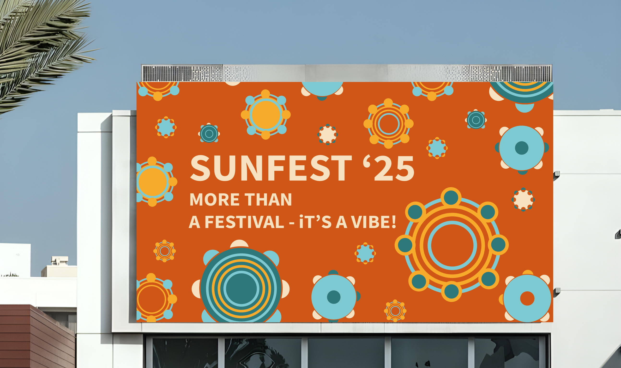 Айдентика для мероприятия SUNFEST — Изображение №1 — Брендинг на Dprofile