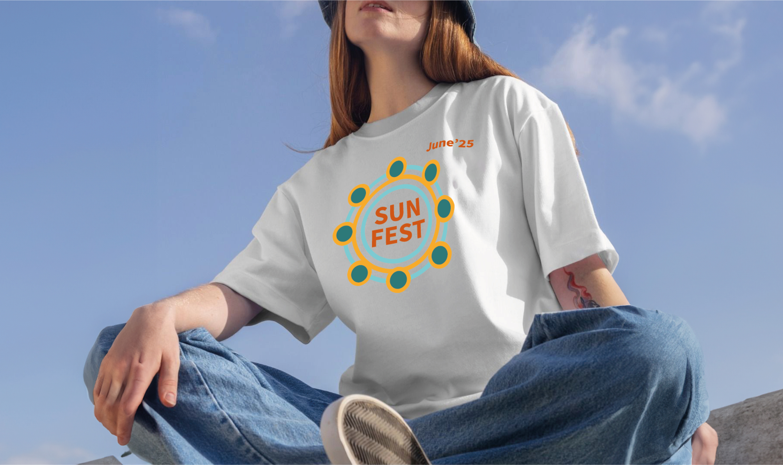 Айдентика для мероприятия SUNFEST — Изображение №6 — Брендинг на Dprofile