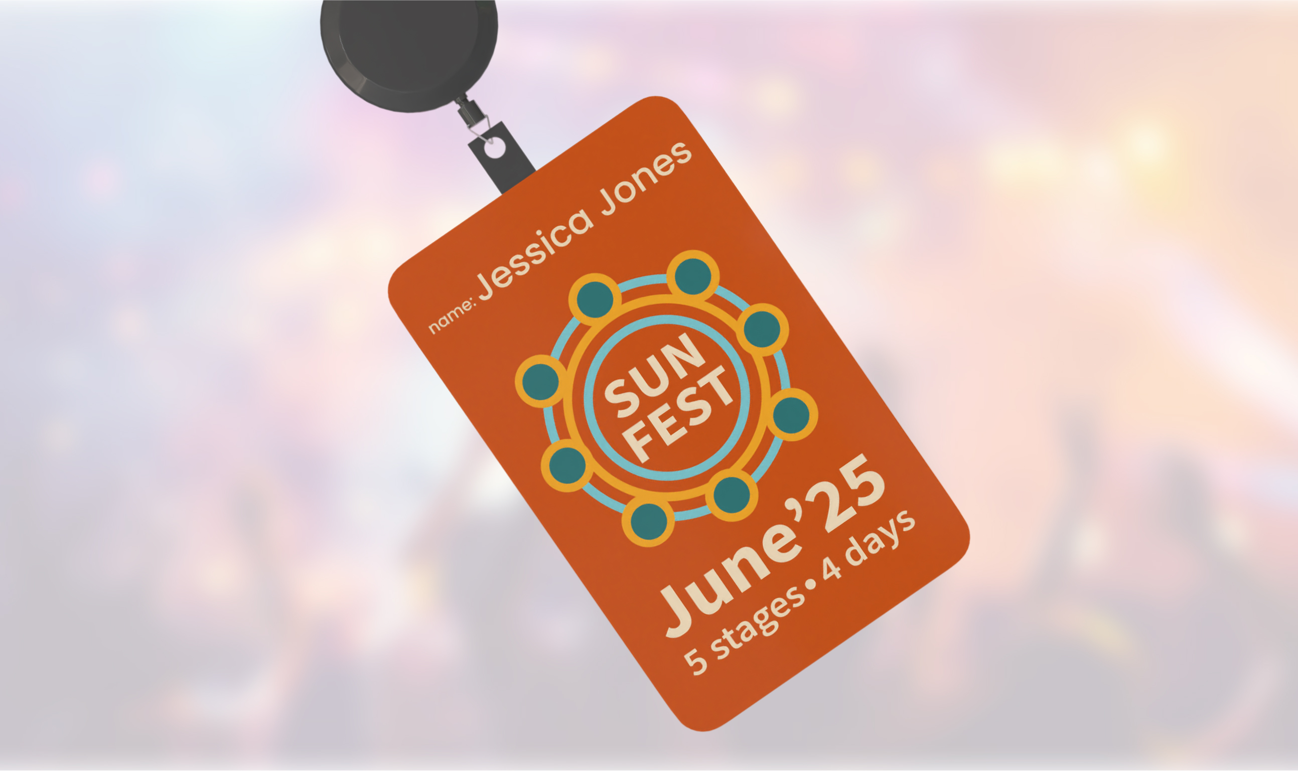 Айдентика для мероприятия SUNFEST — Изображение №5 — Брендинг на Dprofile