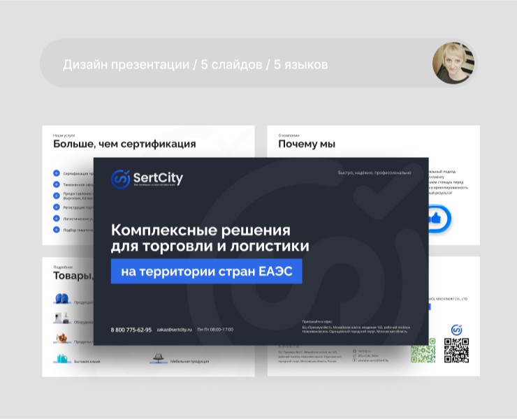 Презентация о компании на Dprofile