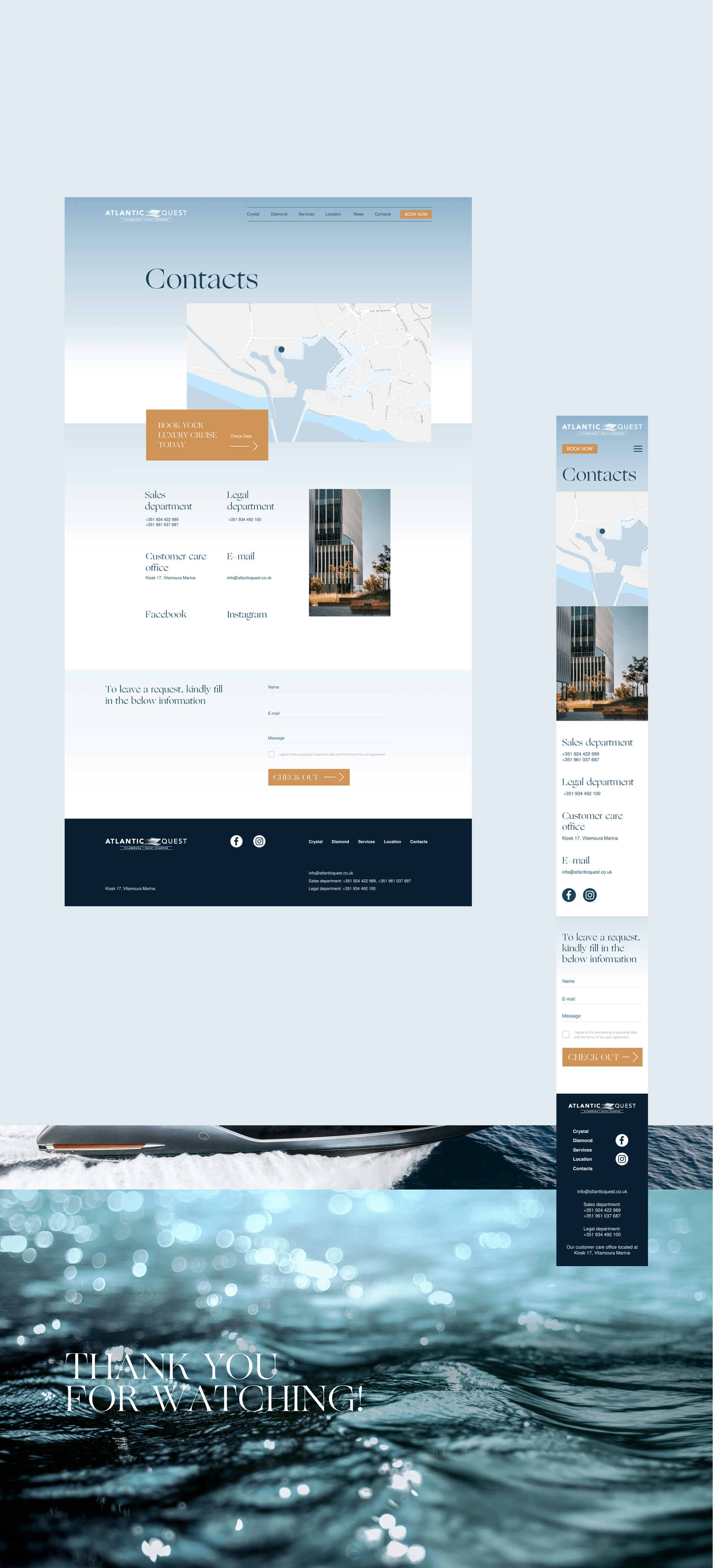 Luxury Cruises Website — Изображение №6 — Интерфейсы на Dprofile