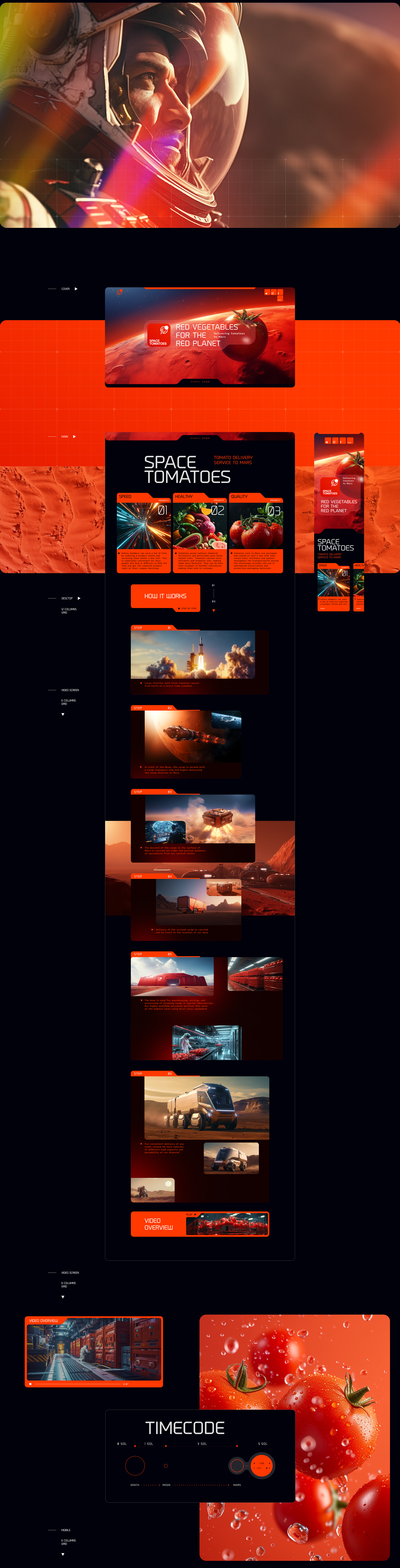 Space Tomatoes — Изображение №2 — Интерфейсы, Графика на Dprofile