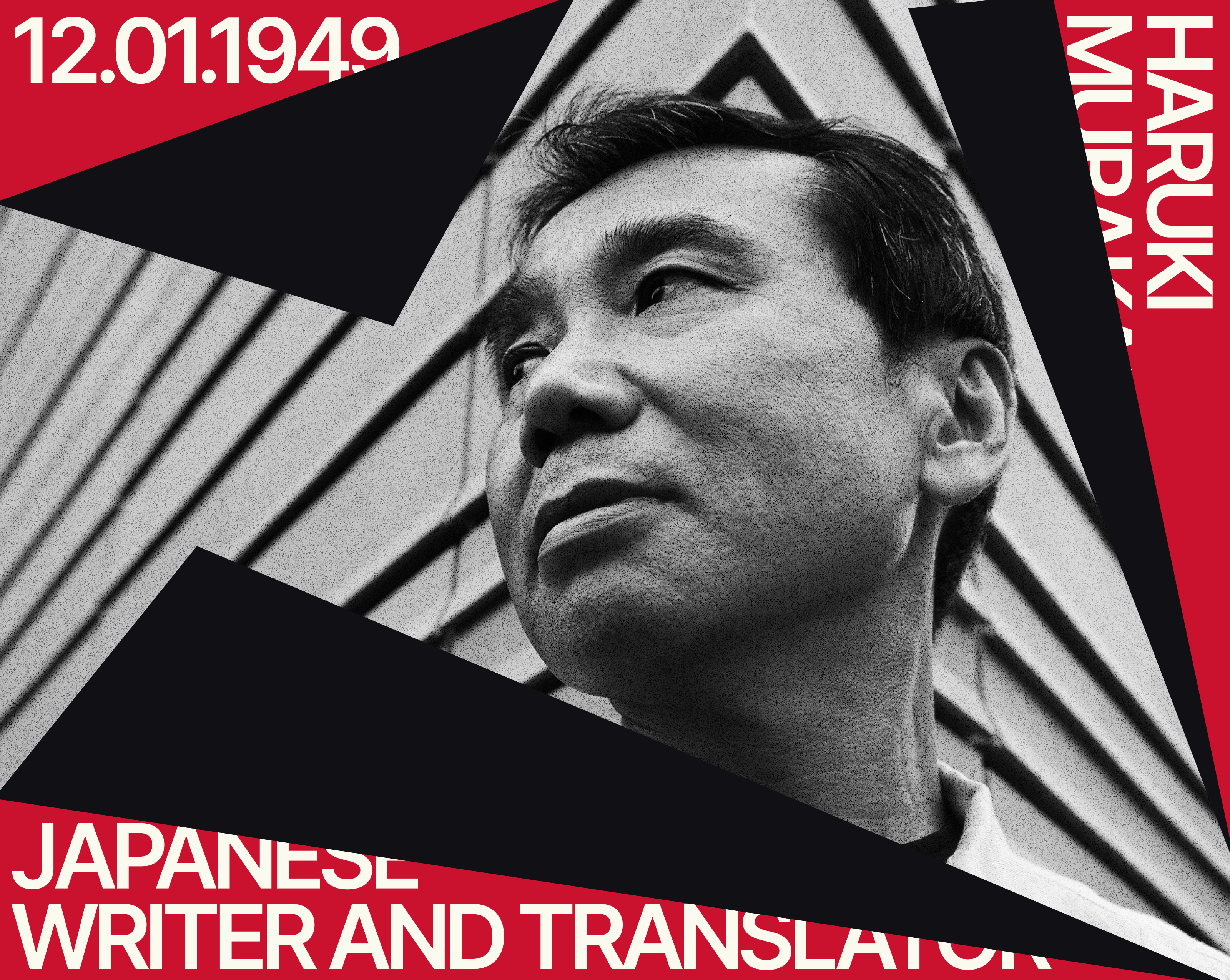 Haruki Murakami | Design concept — Изображение №4 — Интерфейсы, Брендинг на Dprofile
