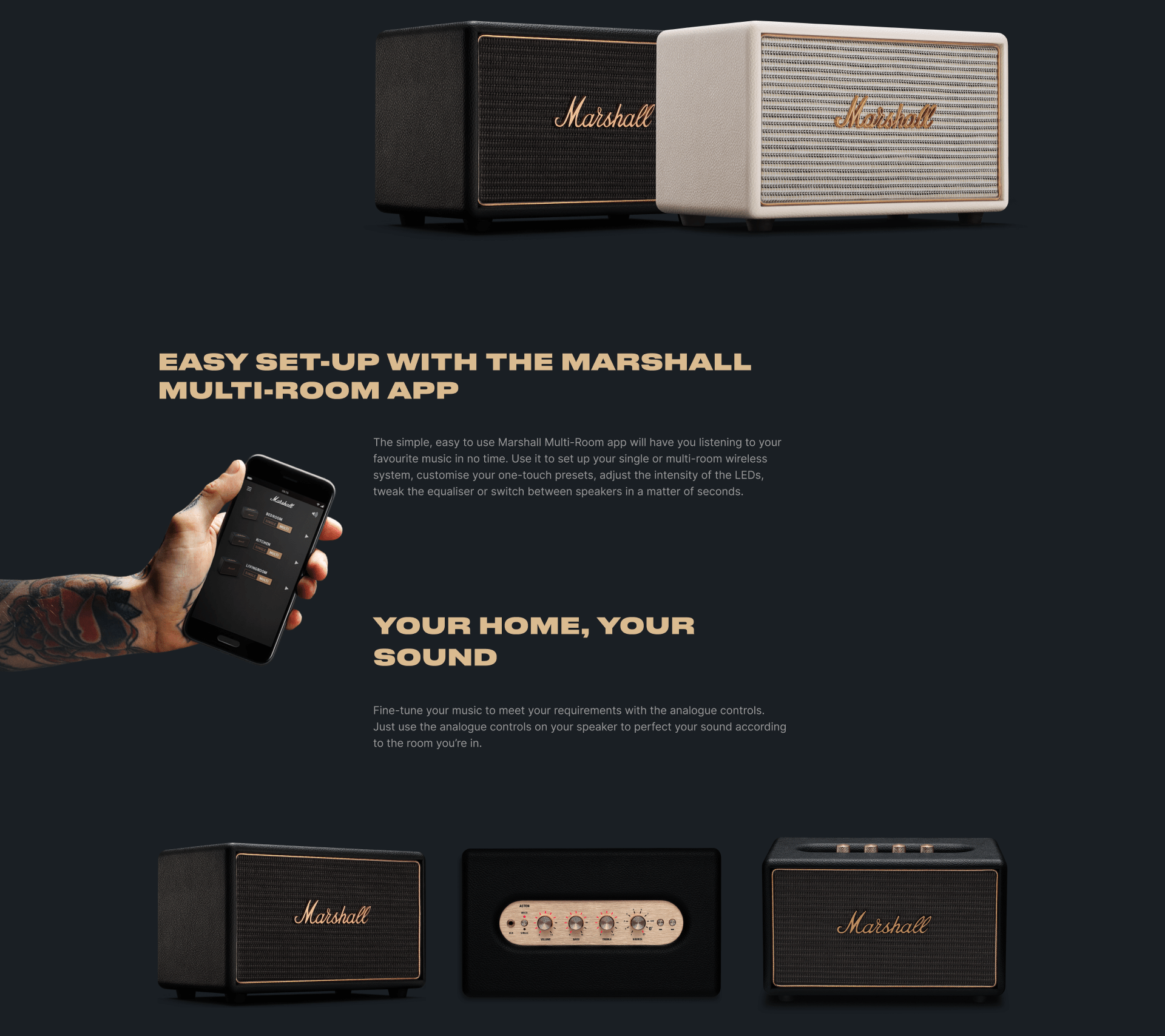 Marshall Amplification — Изображение №7 — Интерфейсы на Dprofile