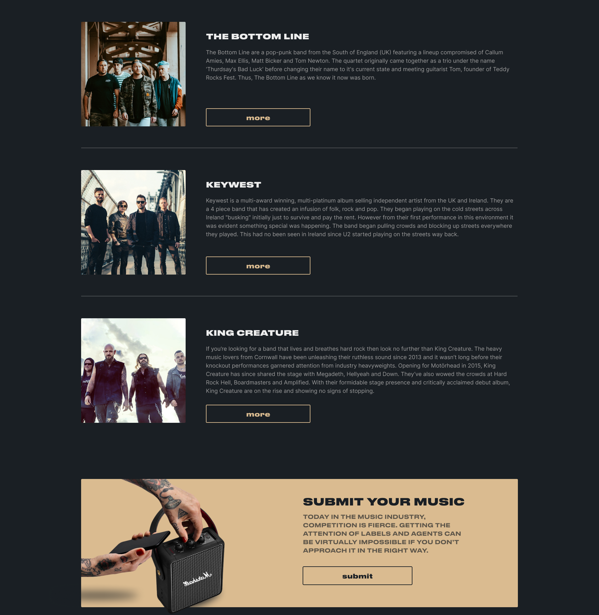 Marshall Amplification — Изображение №12 — Интерфейсы на Dprofile