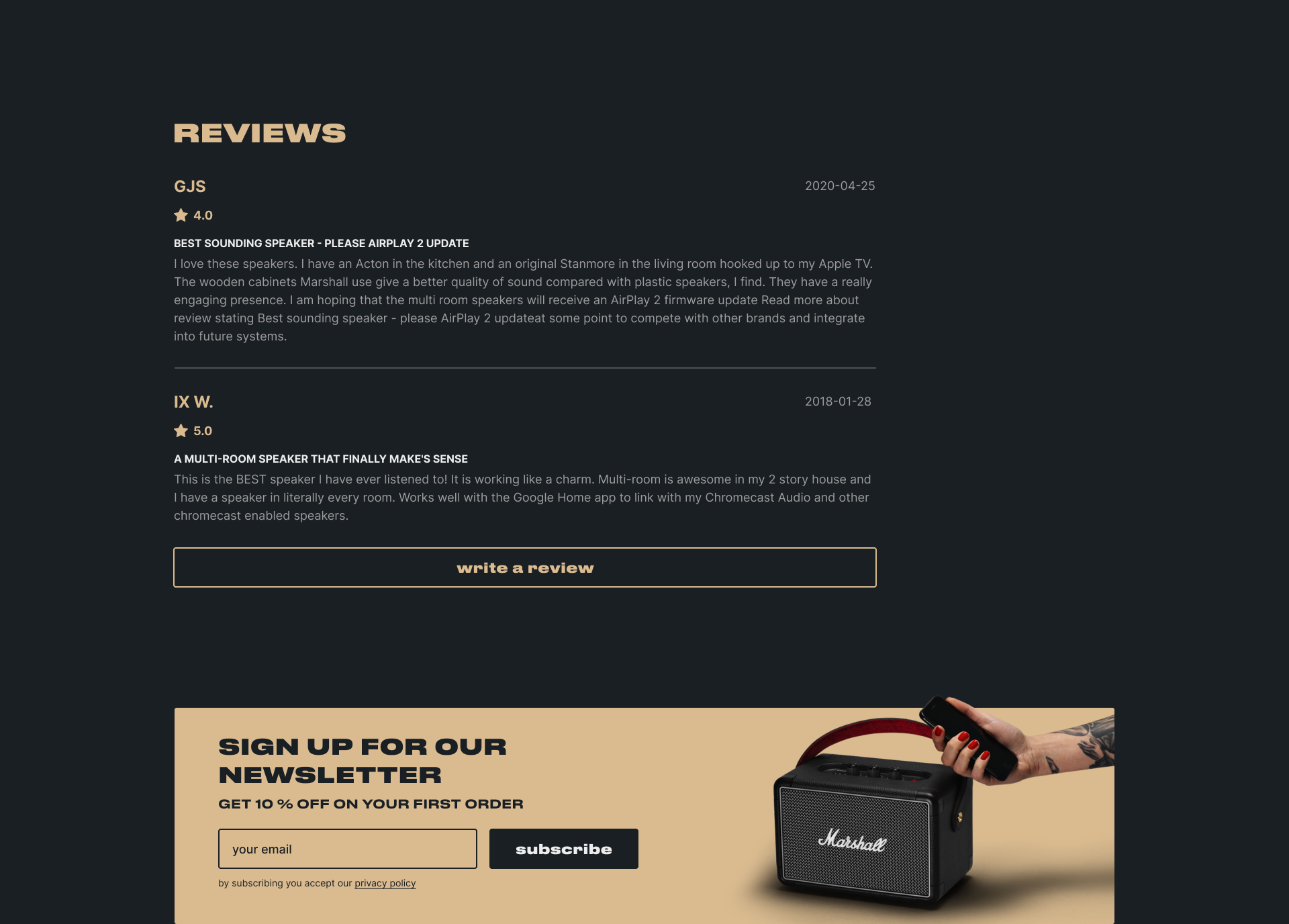 Marshall Amplification — Изображение №8 — Интерфейсы на Dprofile