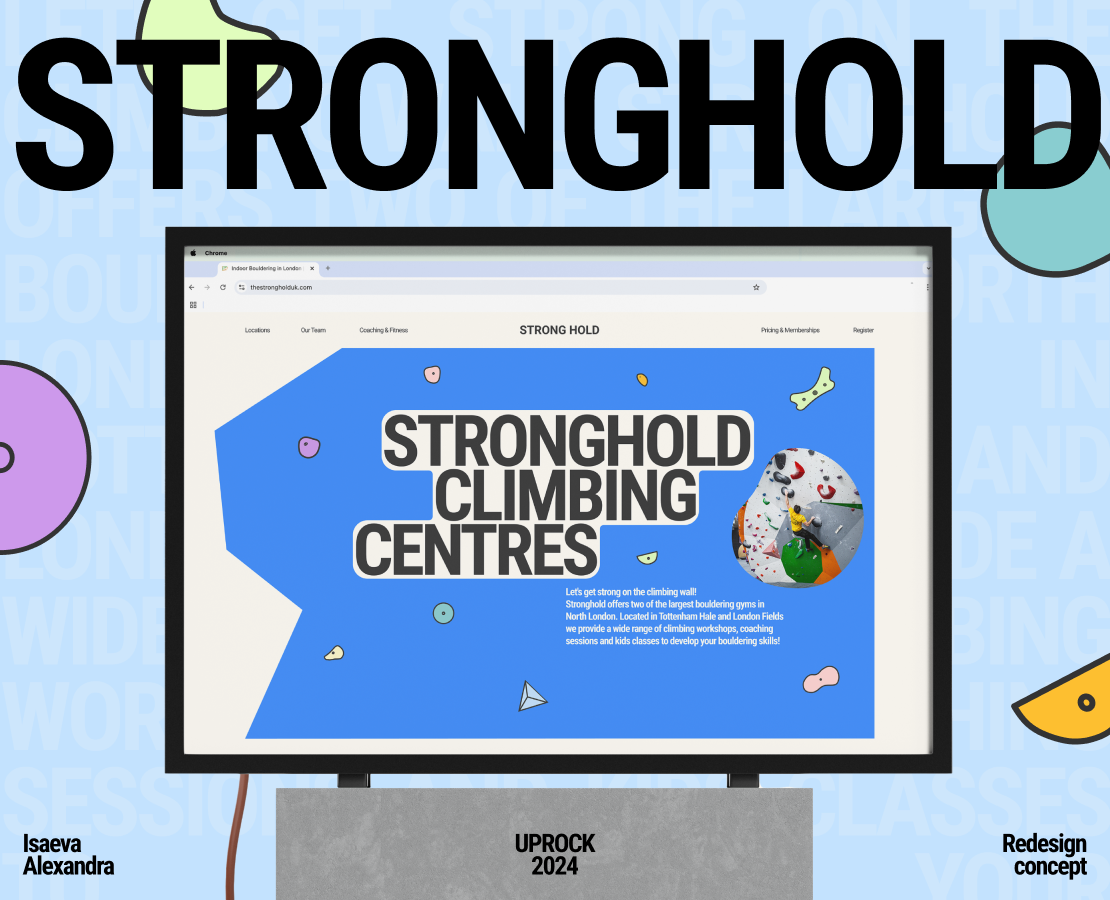 STRONGHOLD CLIMBING CENTRES l E-commerce redesign — Интерфейсы на Dprofile