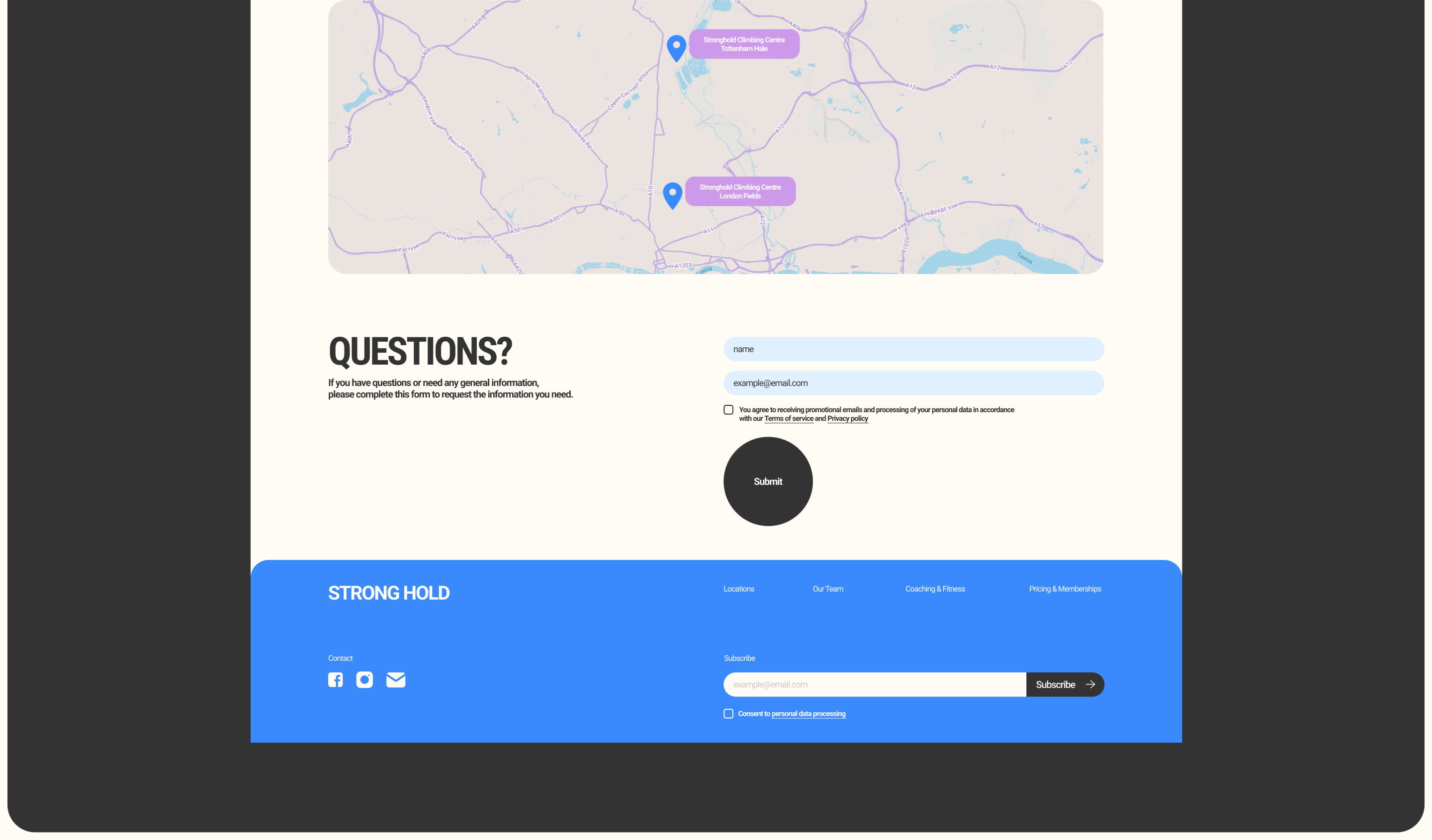STRONGHOLD CLIMBING CENTRES l E-commerce redesign — Изображение №15 — Интерфейсы на Dprofile