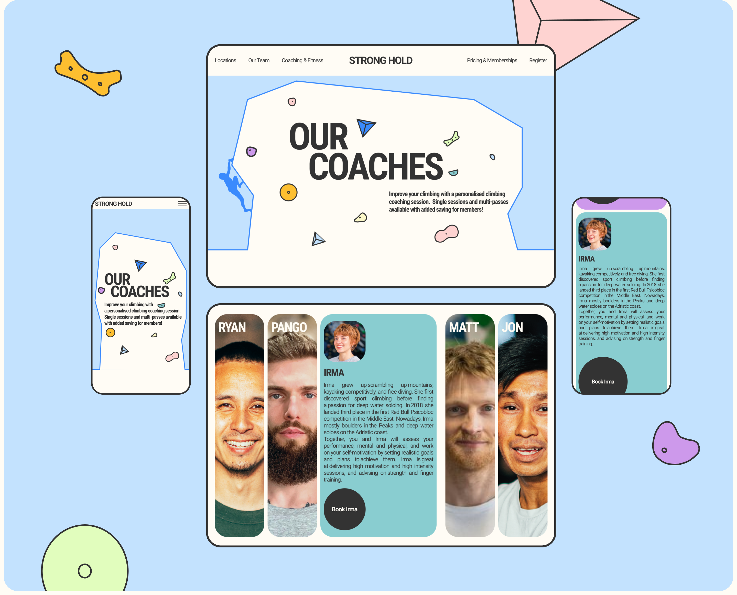 STRONGHOLD CLIMBING CENTRES l E-commerce redesign — Изображение №19 — Интерфейсы на Dprofile