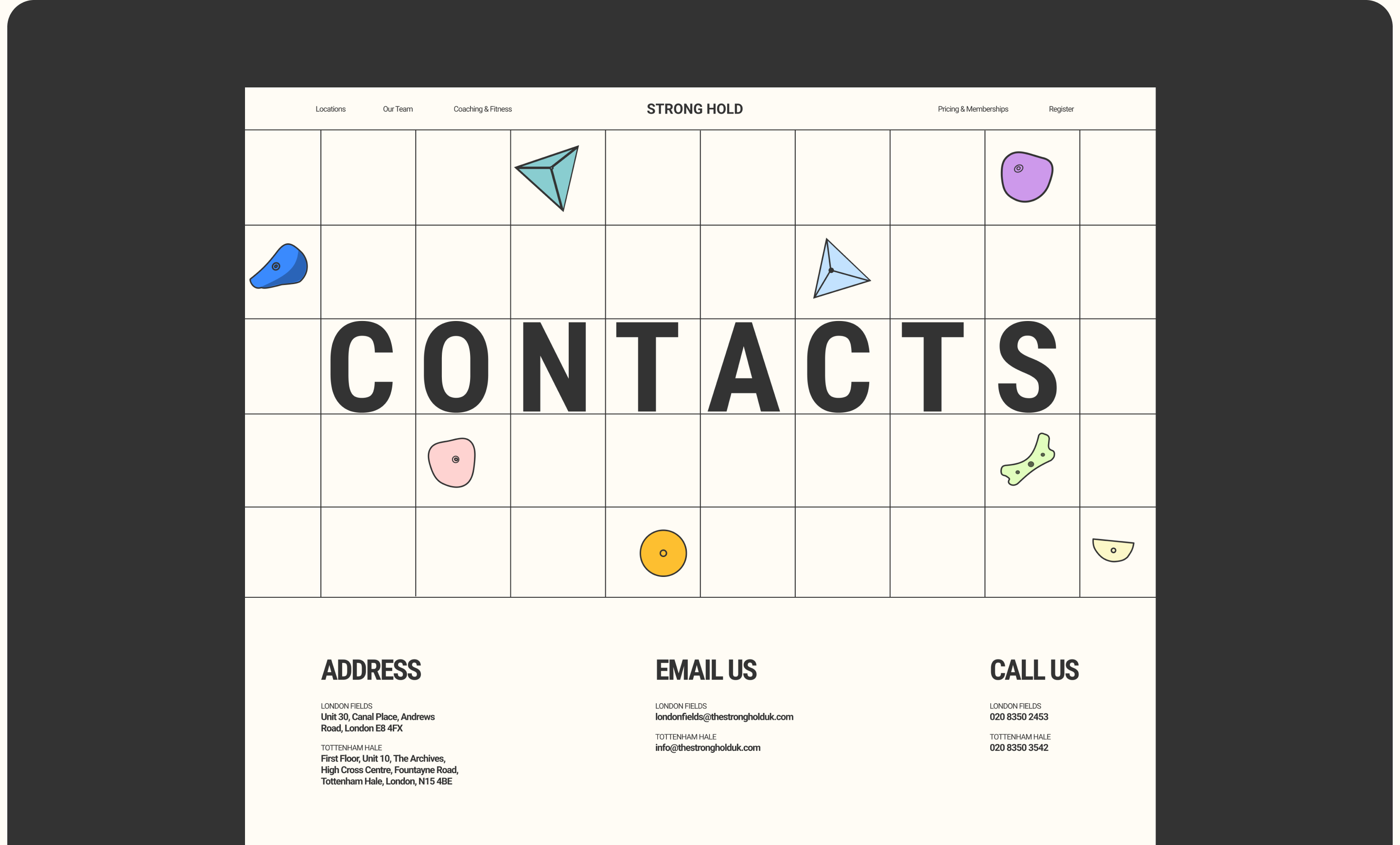 STRONGHOLD CLIMBING CENTRES l E-commerce redesign — Изображение №14 — Интерфейсы на Dprofile