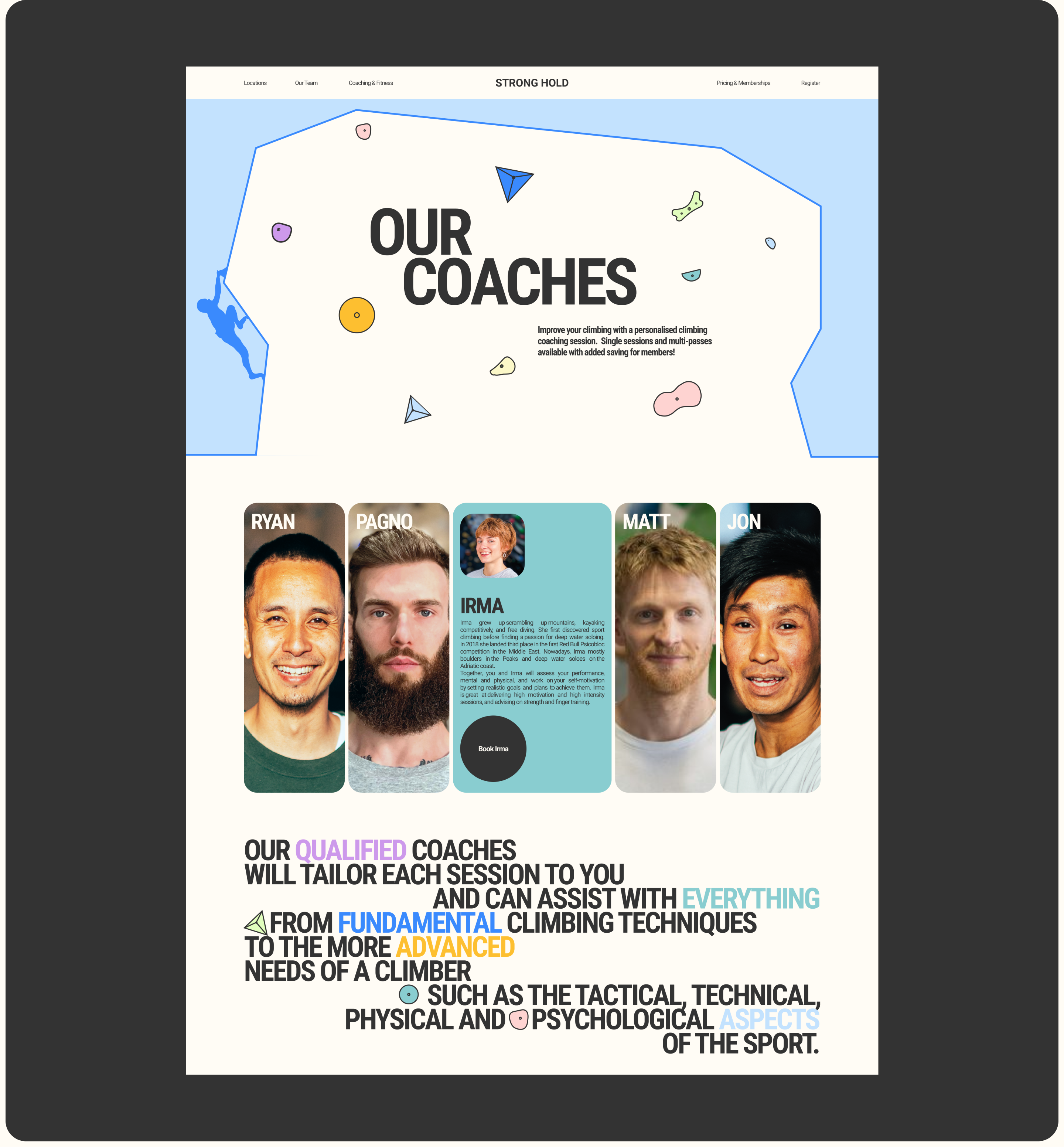 STRONGHOLD CLIMBING CENTRES l E-commerce redesign — Изображение №18 — Интерфейсы на Dprofile