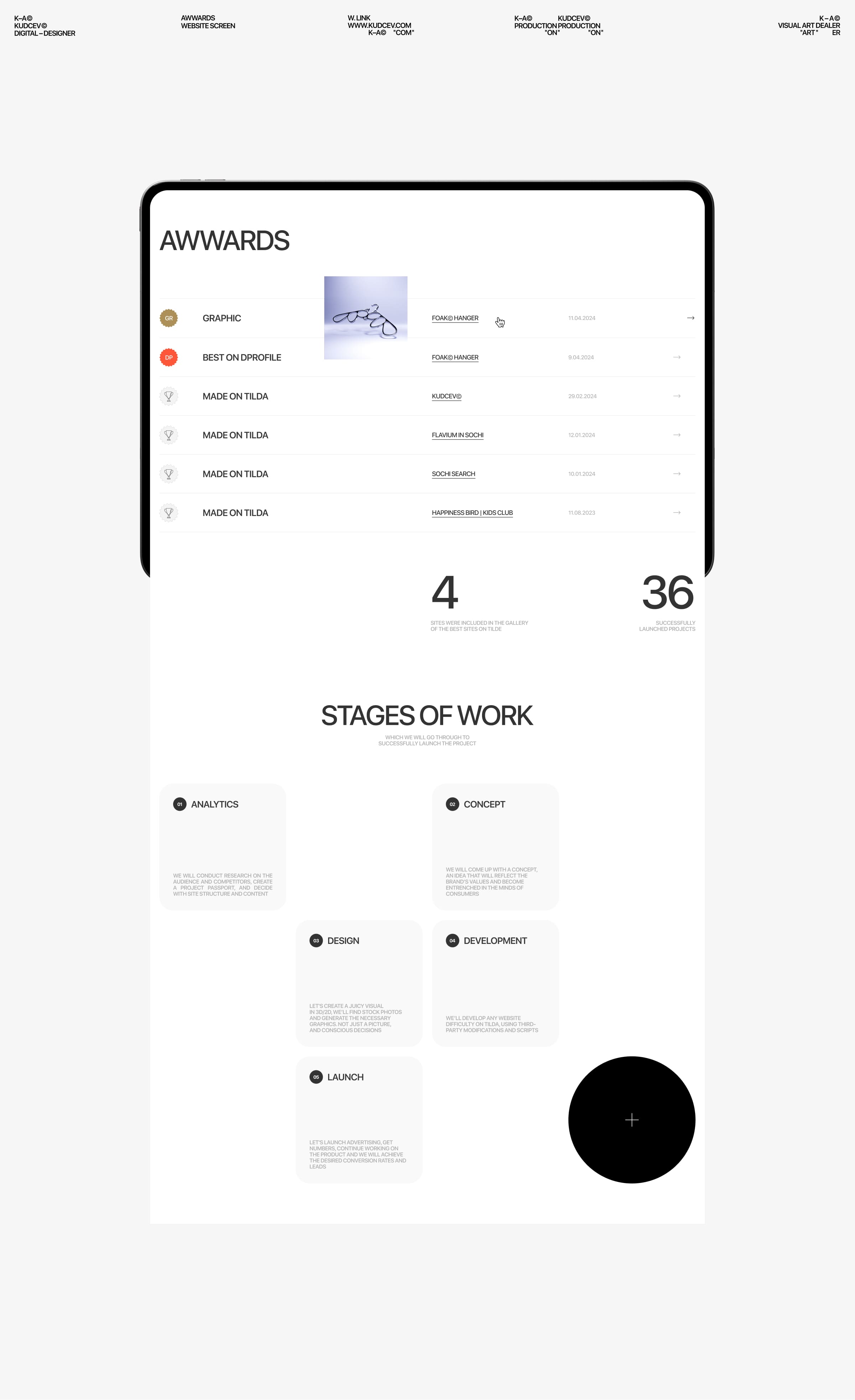 KUDCEV© | K–A DESIGNER© — Изображение №28 — Интерфейсы, Брендинг на Dprofile