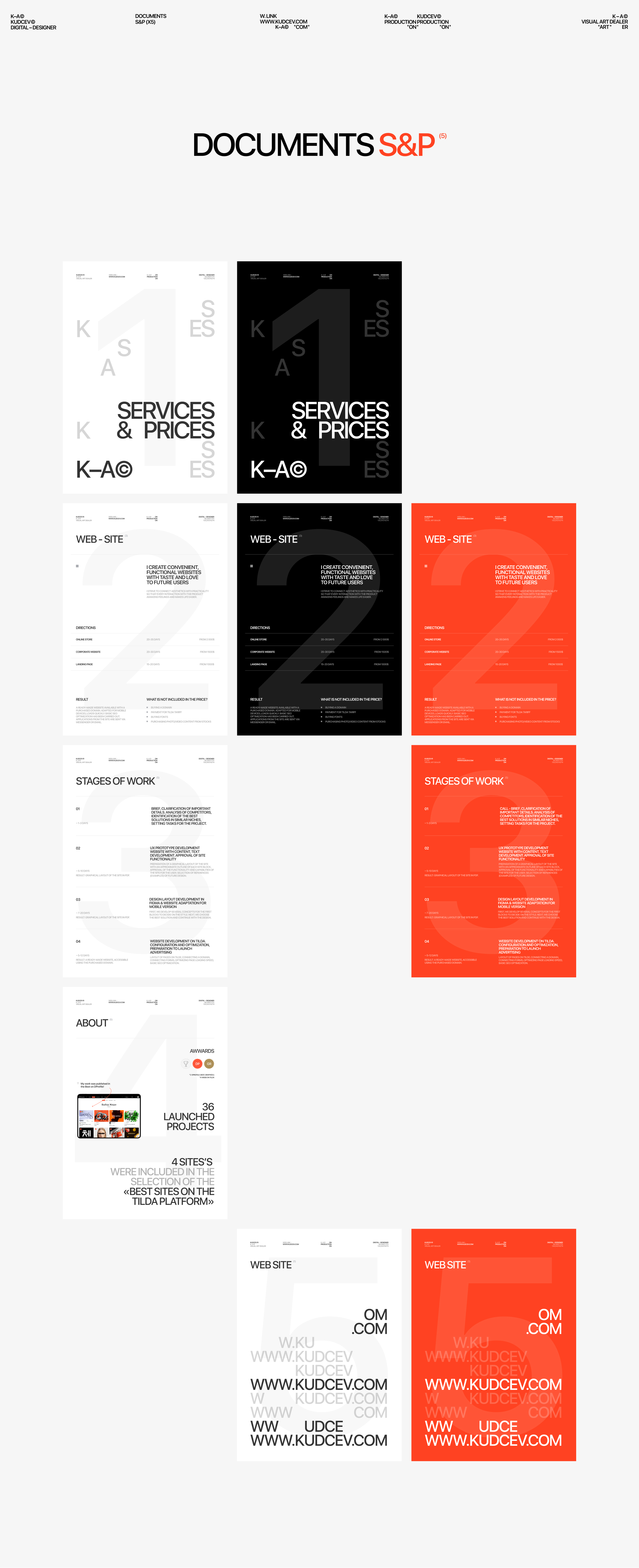 KUDCEV© | K–A DESIGNER© — Изображение №18 — Интерфейсы, Брендинг на Dprofile