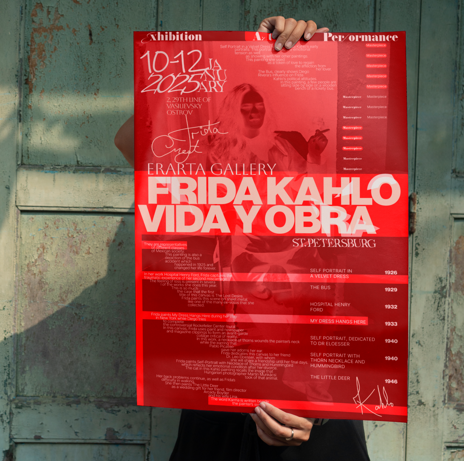[FRIDA KAHLO] Poster Collection — Изображение №7 — Иллюстрация, Графика на Dprofile