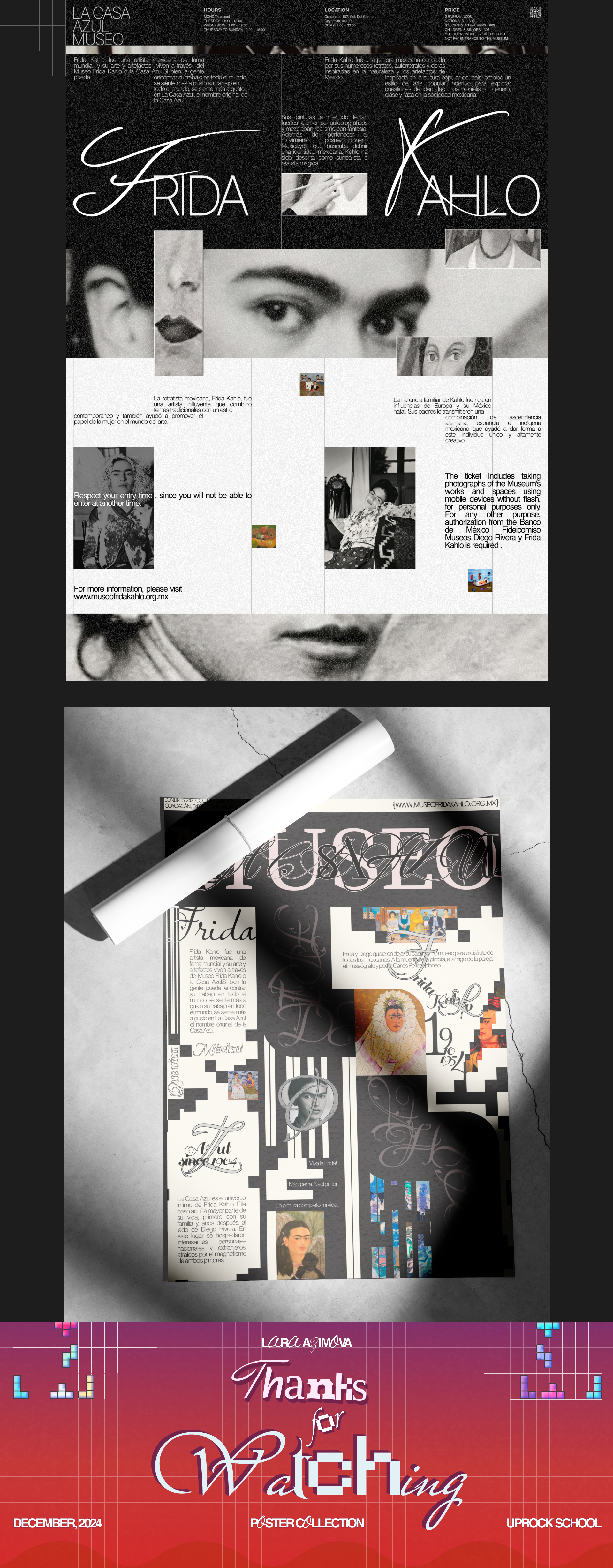 [FRIDA KAHLO] Poster Collection — Изображение №9 — Иллюстрация, Графика на Dprofile