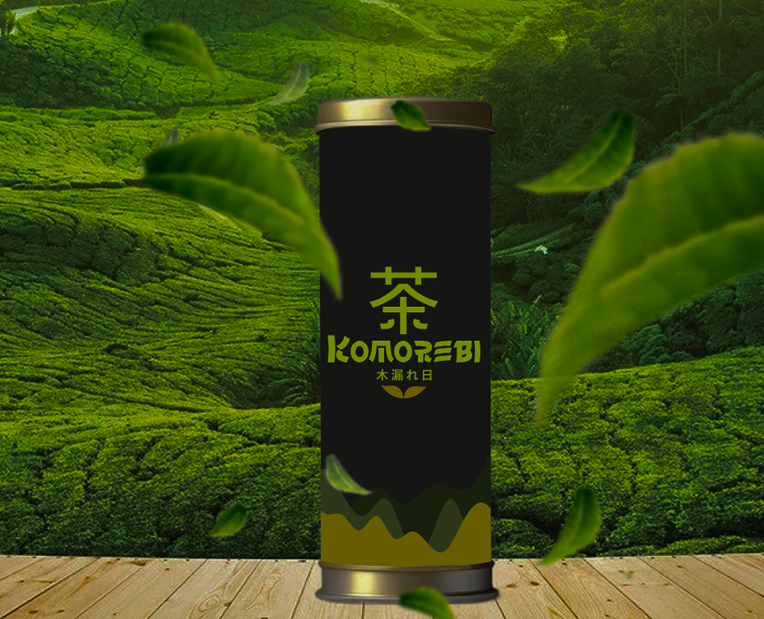 Komorebi (яп. 木 漏 れ 日) Фирменный стиль — Интерфейсы, Брендинг на Dprofile