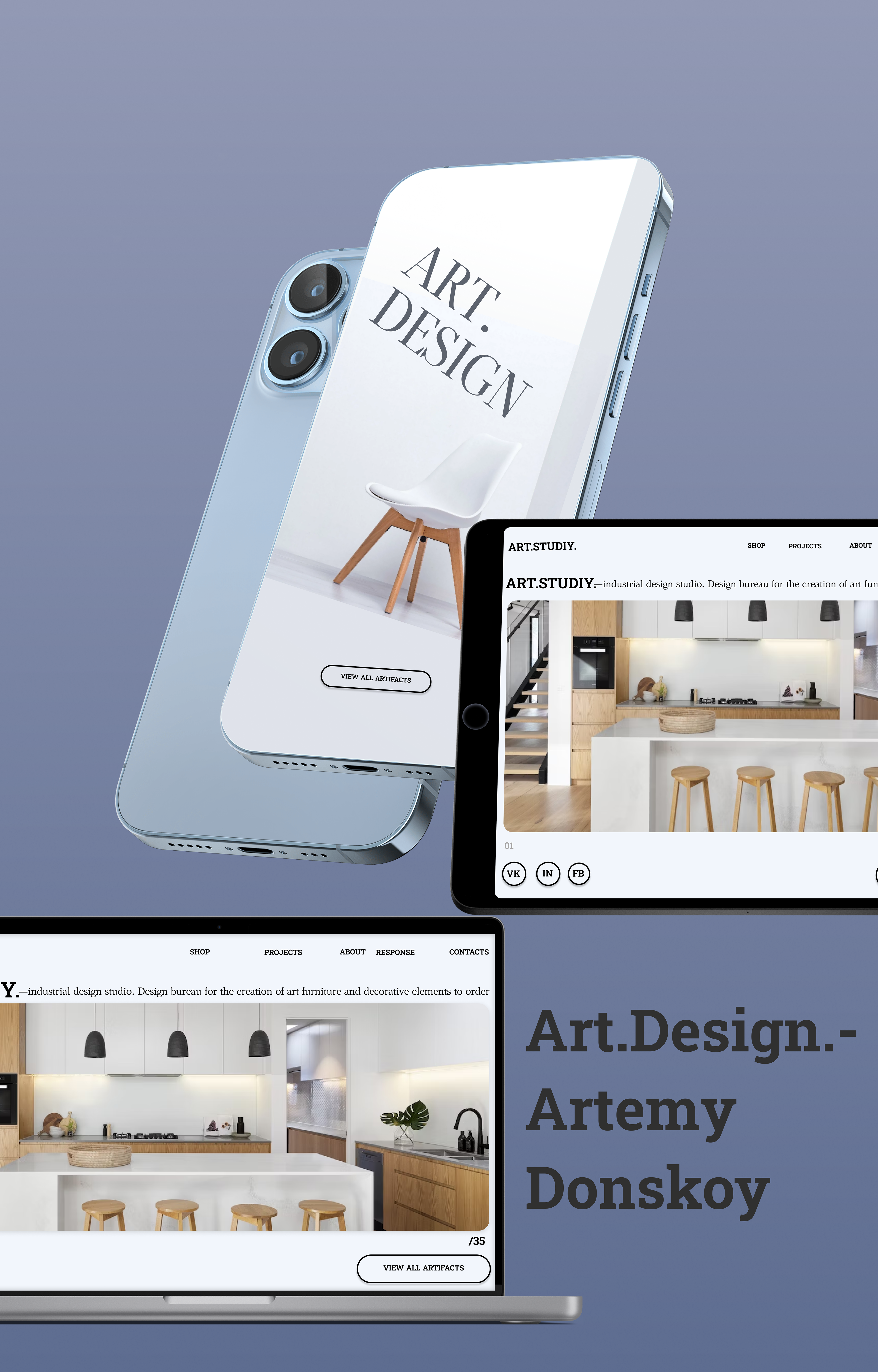 Art.Design - studio of modern design — Изображение №23 — Интерфейсы, Анимация на Dprofile