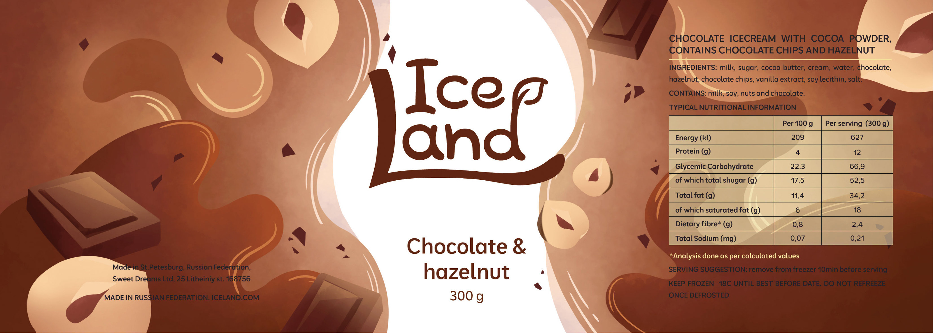 Концепт иллюстраций для упаковок мороженого "Ice Land" — Изображение №8 — Брендинг, Иллюстрация на Dprofile