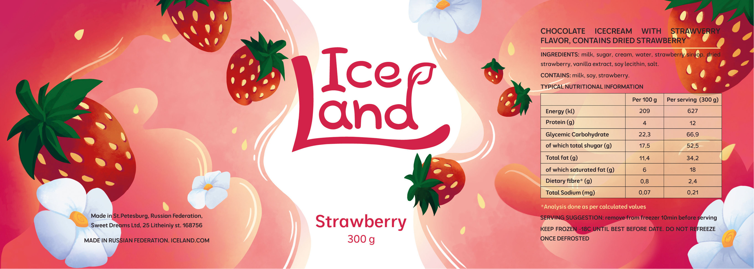 Концепт иллюстраций для упаковок мороженого "Ice Land" — Изображение №5 — Брендинг, Иллюстрация на Dprofile