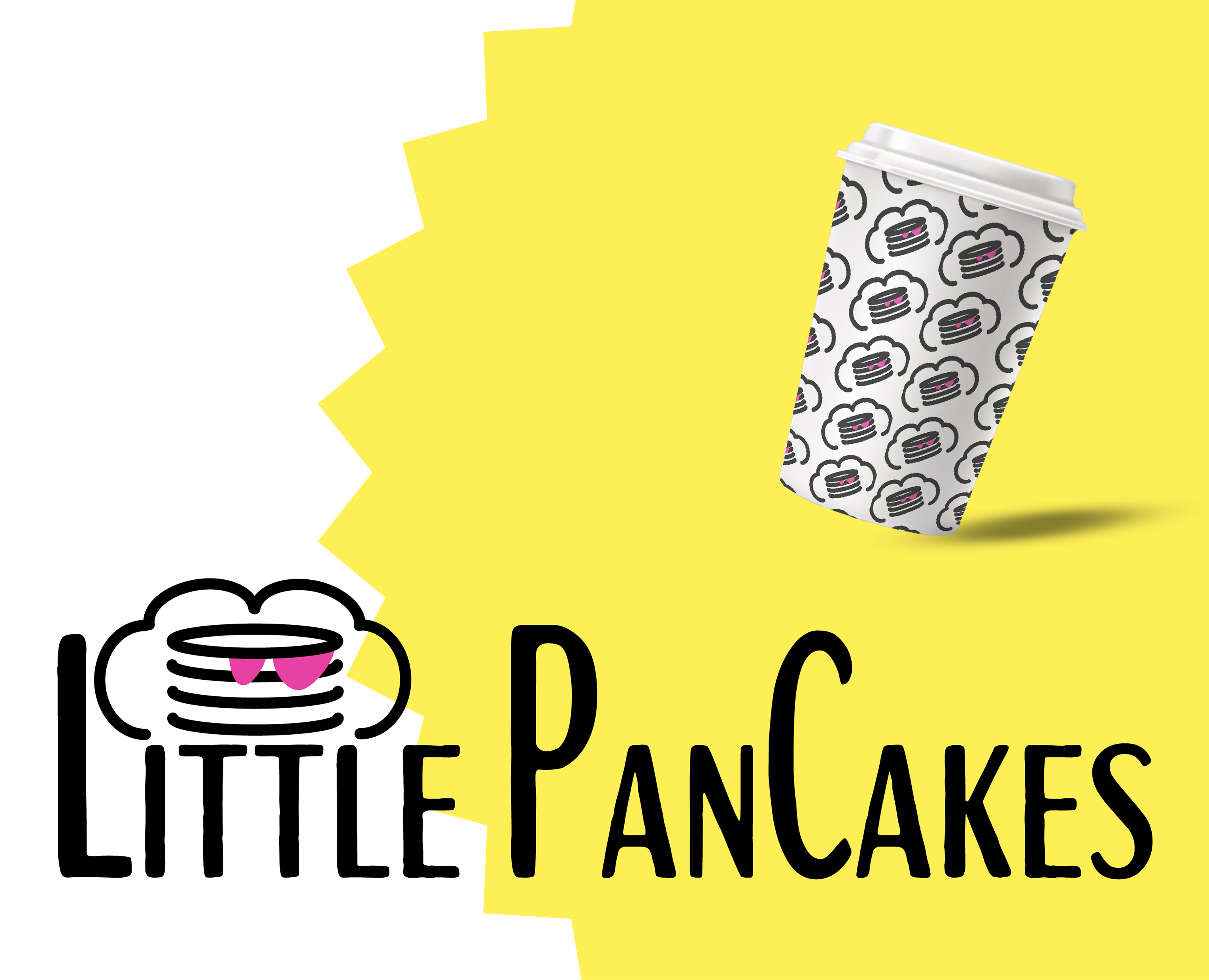 Логотип для кафе "Little Pancakes" — Брендинг на Dprofile