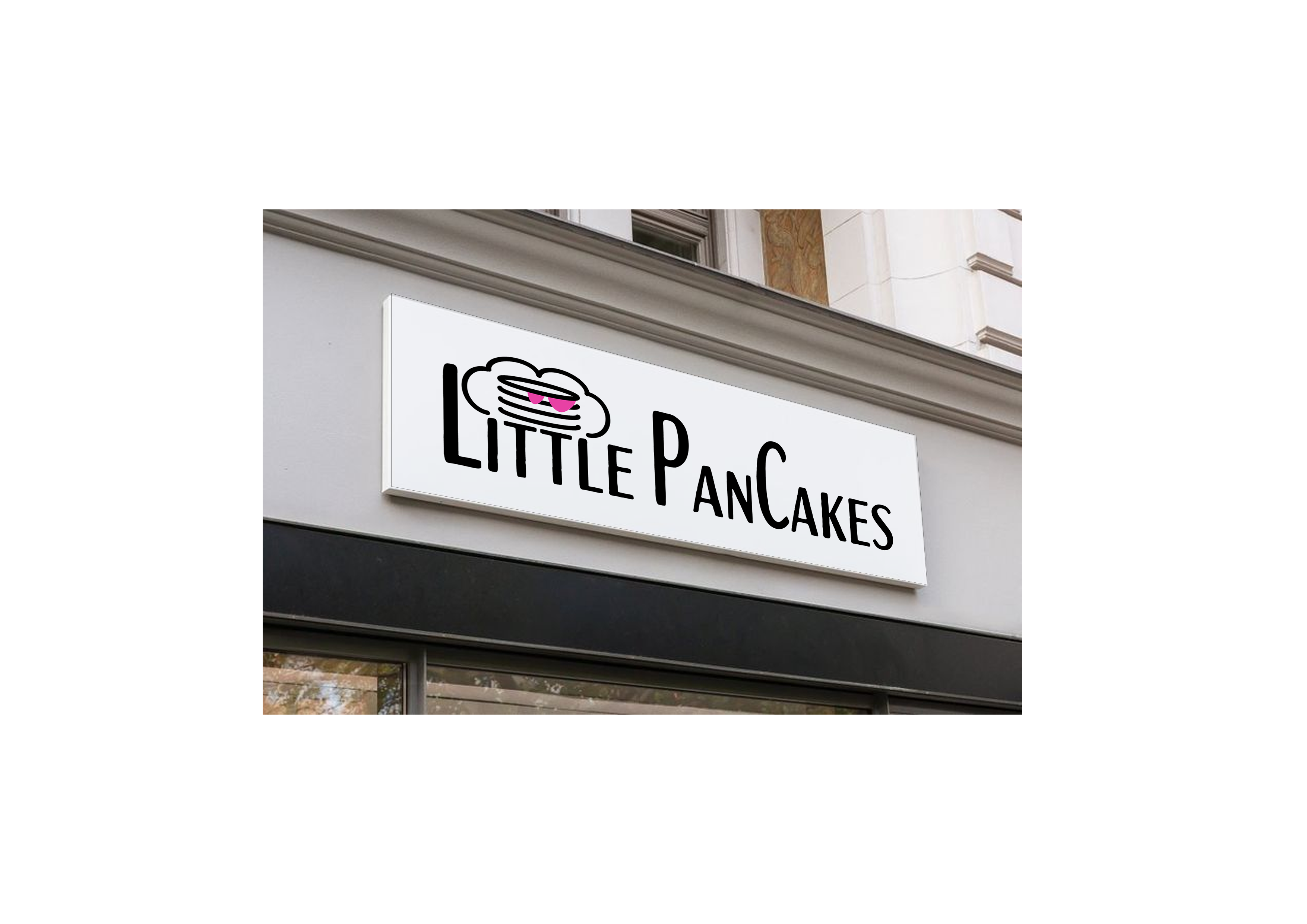Логотип для кафе "Little Pancakes" — Изображение №3 — Брендинг на Dprofile
